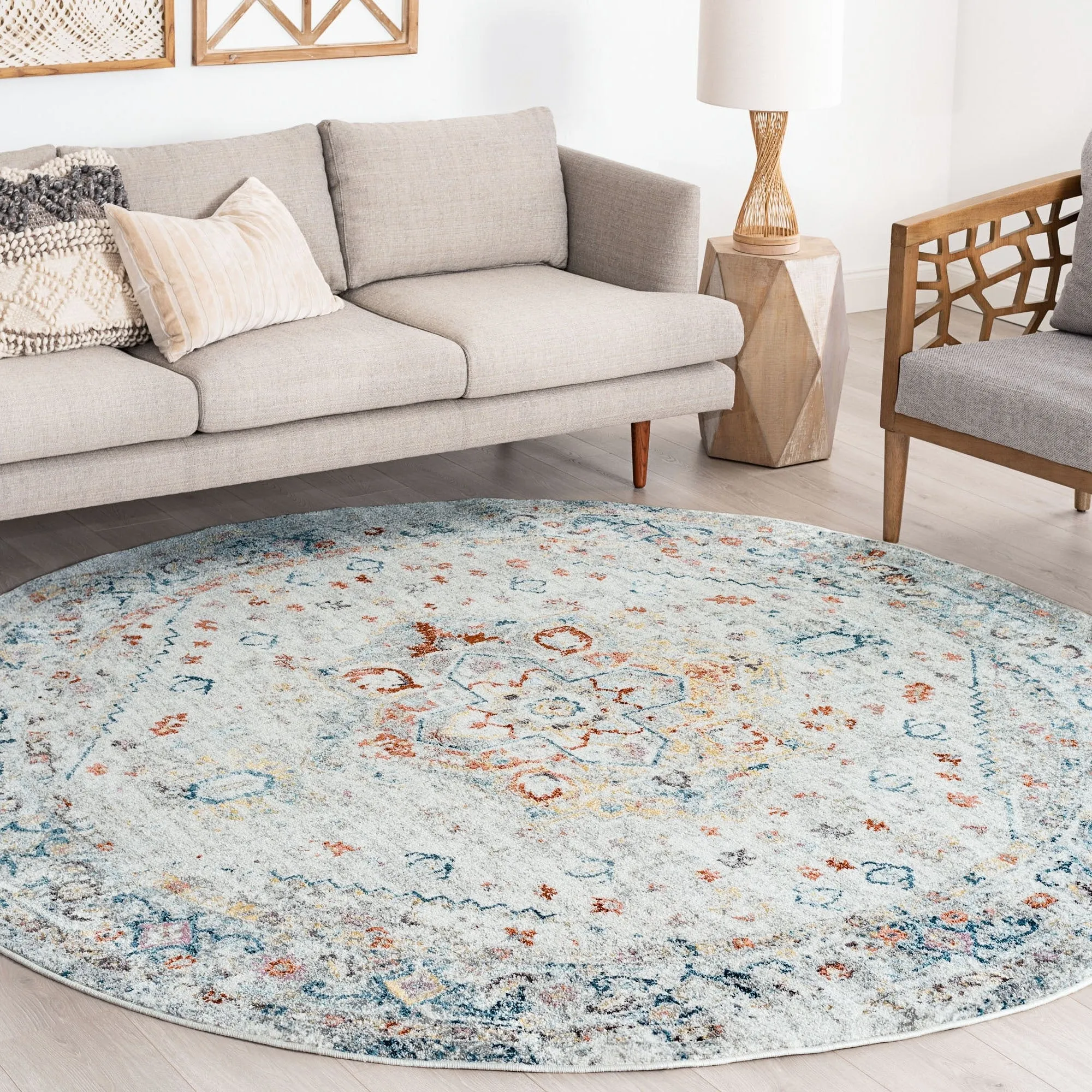 Whitfield Vintage Medallion Indoor Area Rug