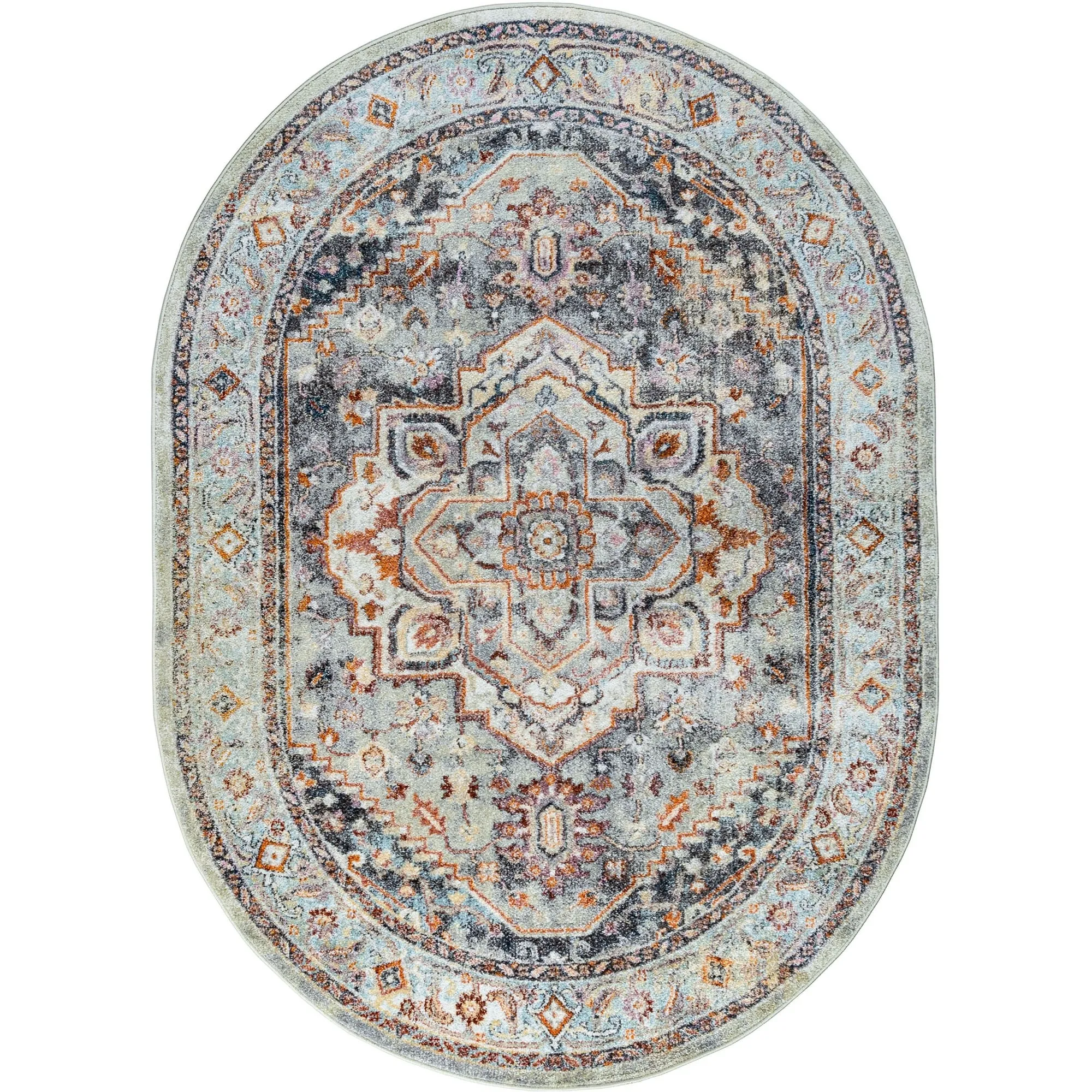 Whitfield Vintage Medallion Indoor Area Rug