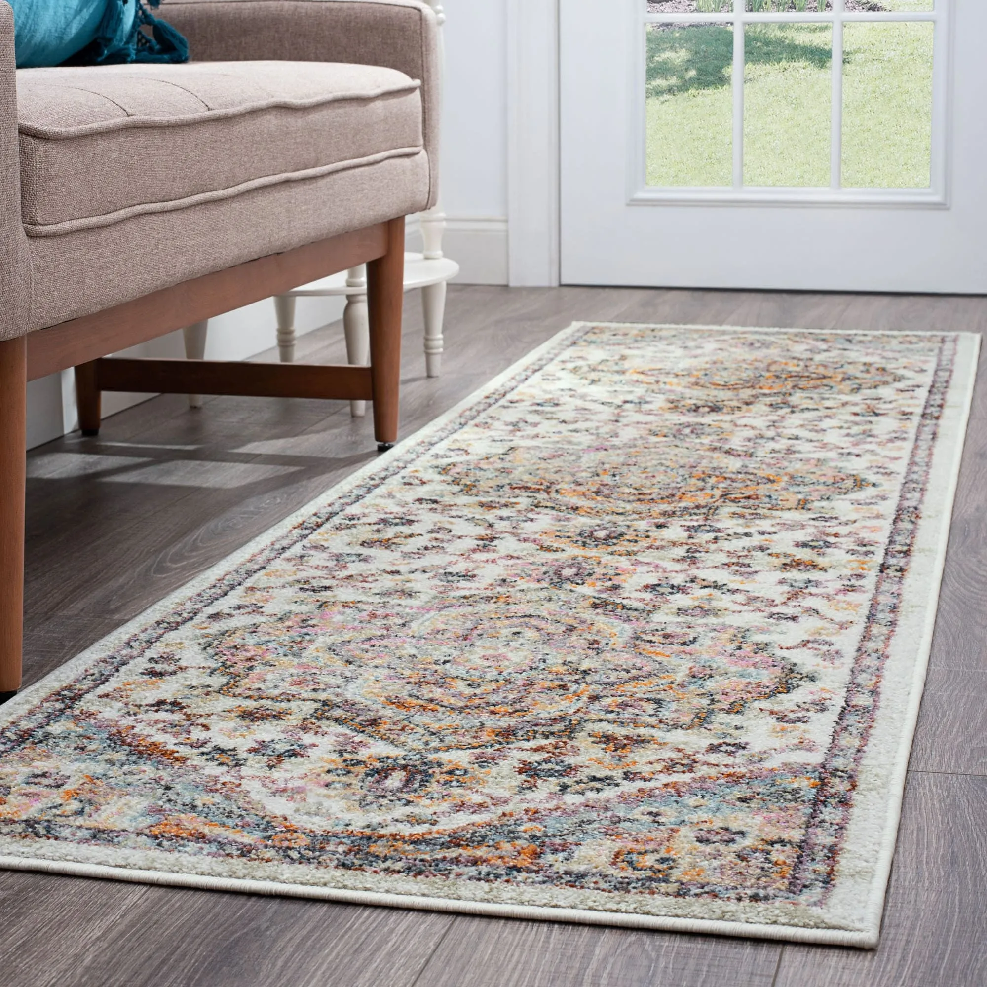 Whitfield Vintage Medallion Indoor Area Rug