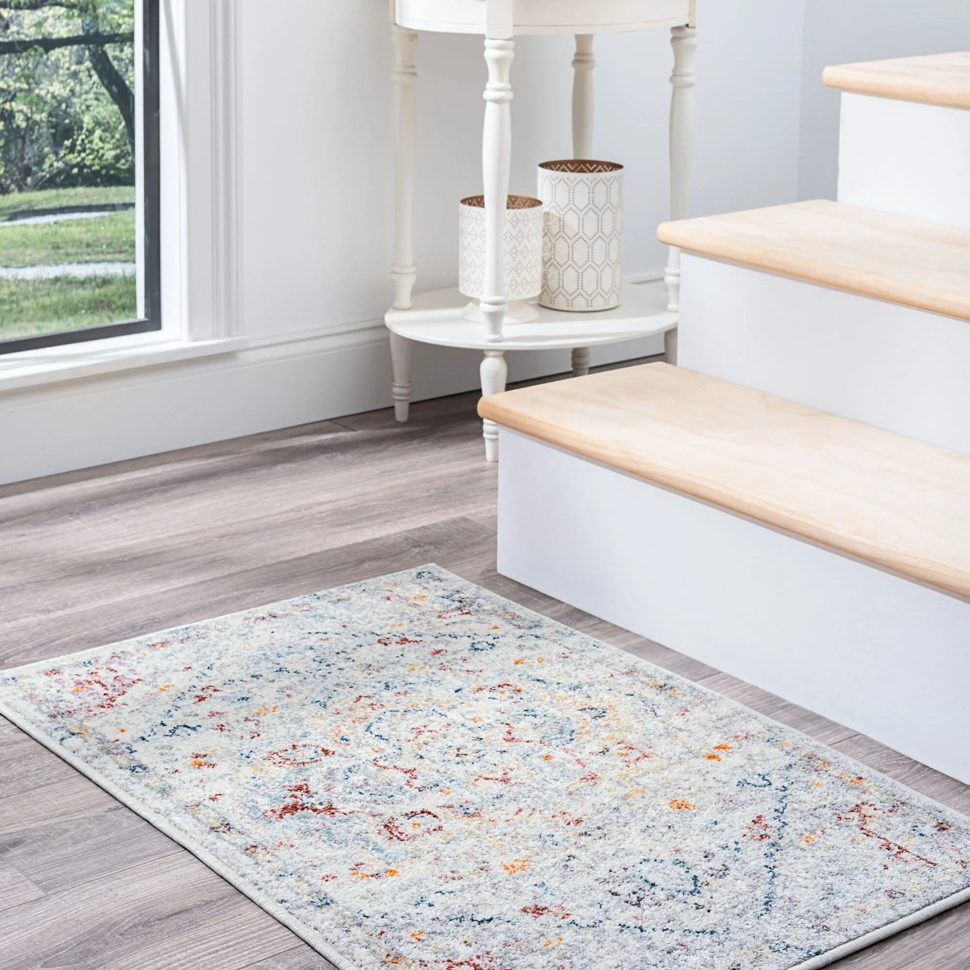 Whitfield Vintage Medallion Indoor Area Rug