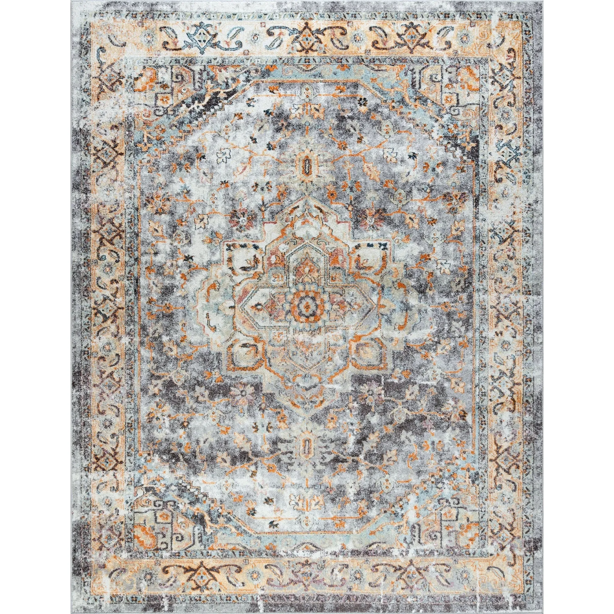 Whitfield Vintage Medallion Indoor Area Rug