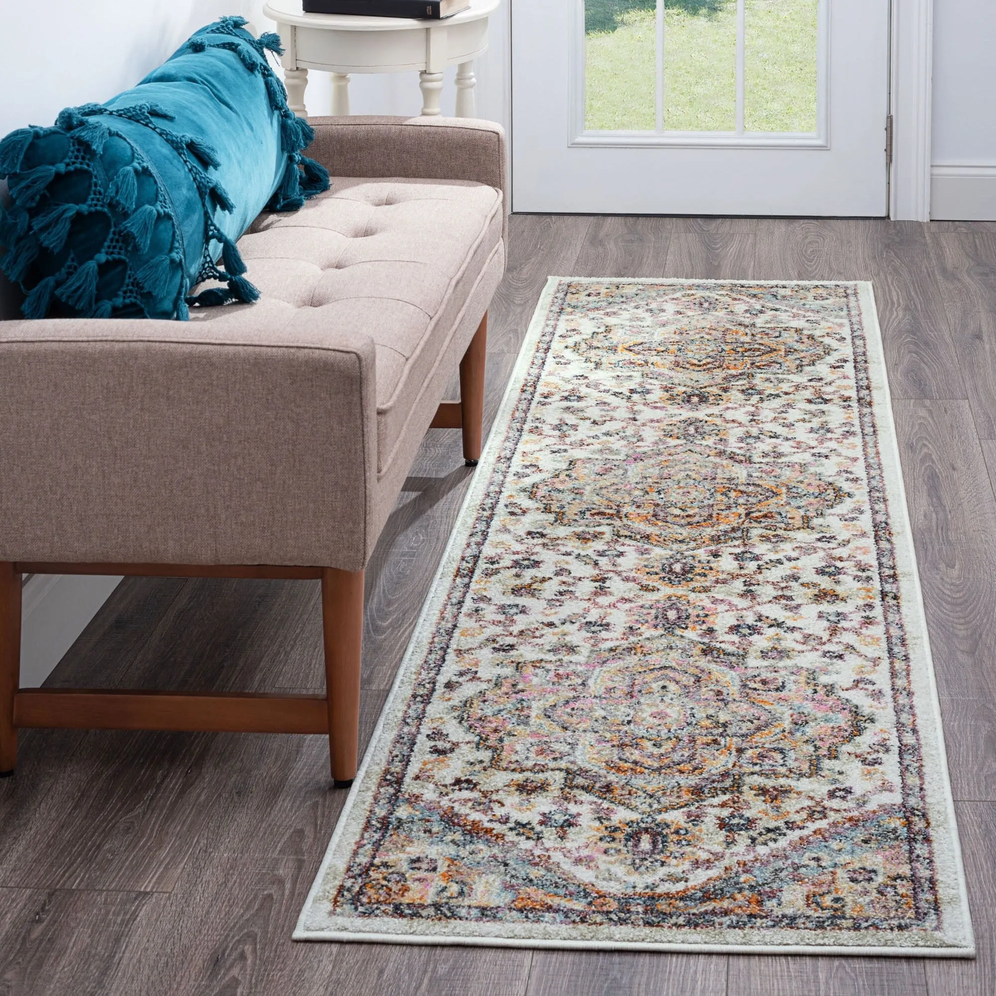 Whitfield Vintage Medallion Indoor Area Rug