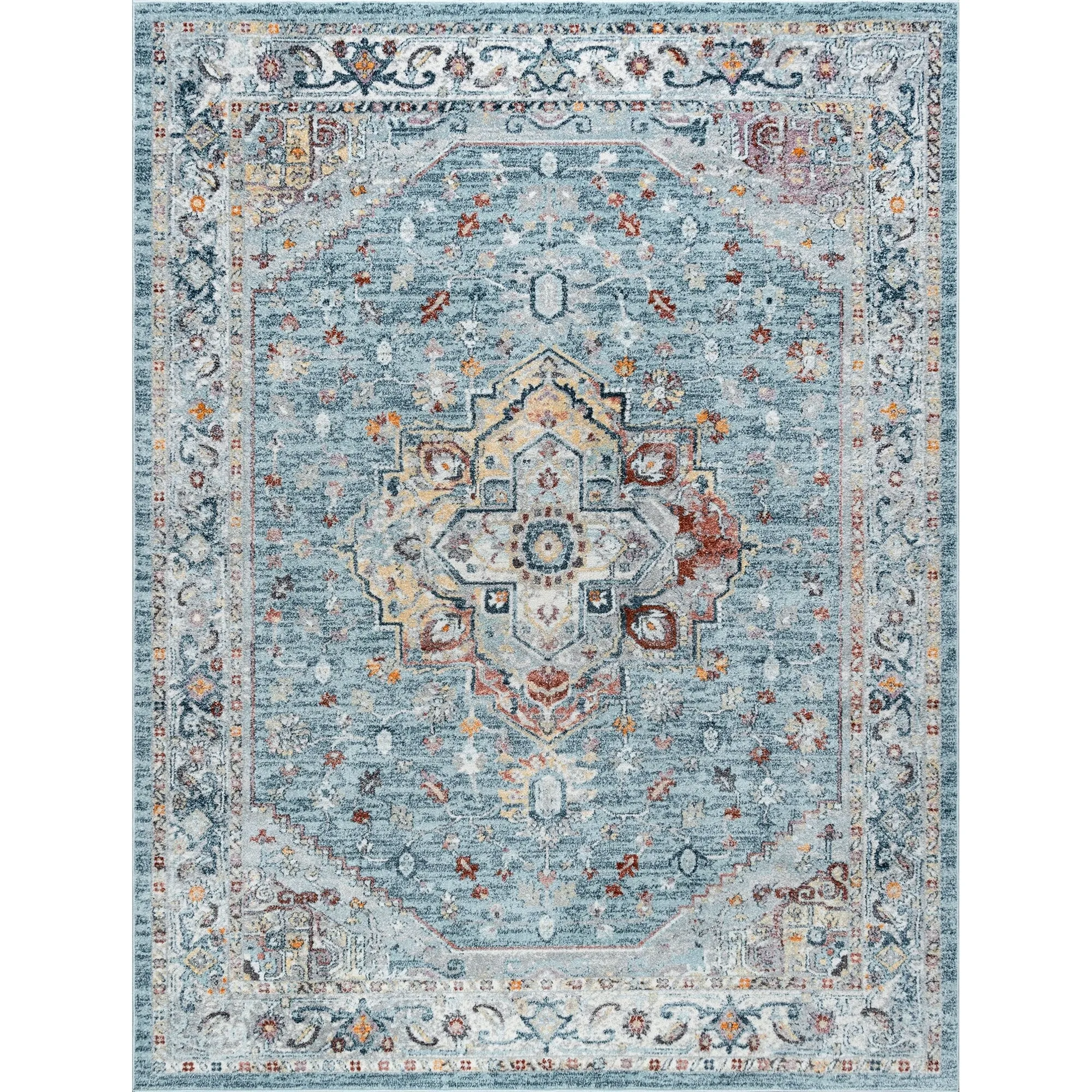 Whitfield Vintage Medallion Indoor Area Rug