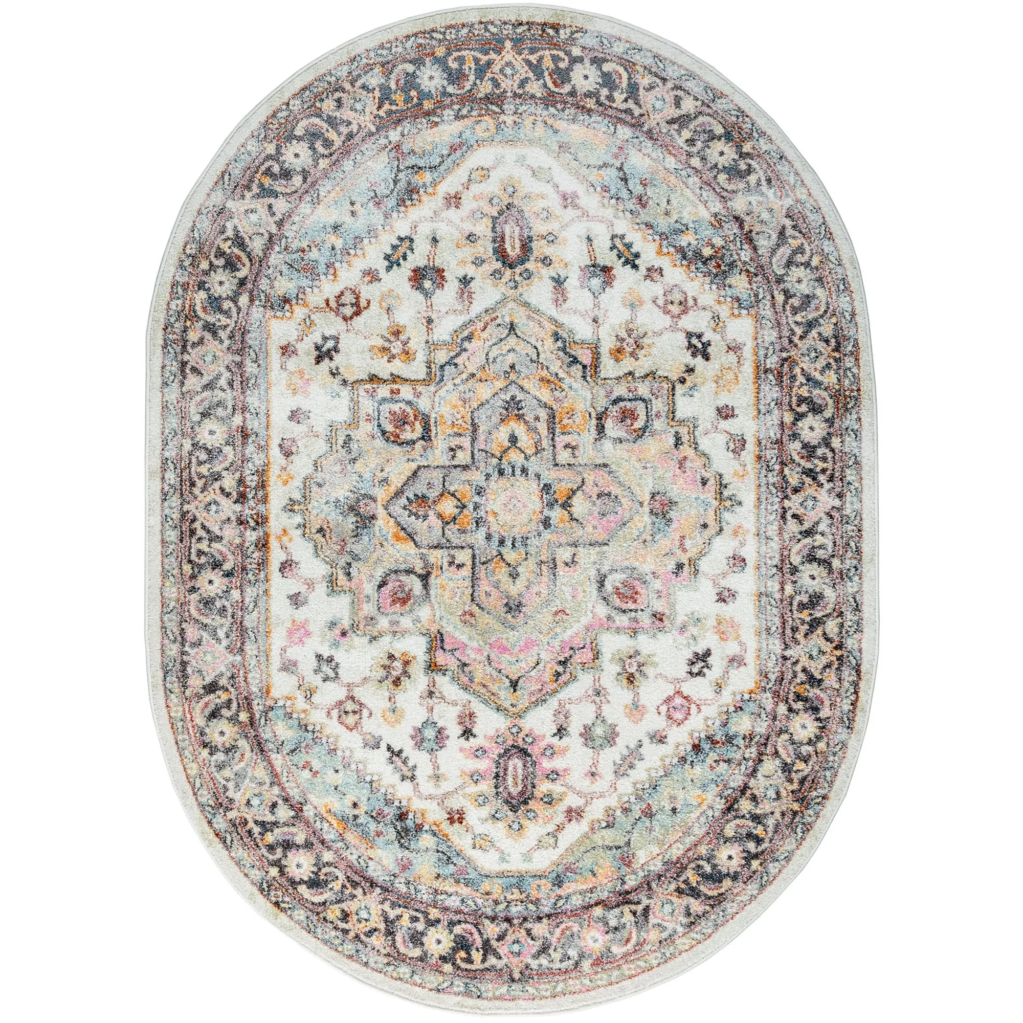 Whitfield Vintage Medallion Indoor Area Rug