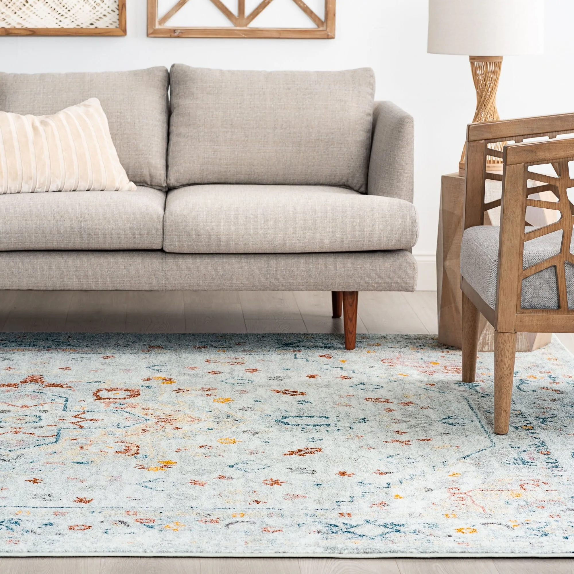 Whitfield Vintage Medallion Indoor Area Rug