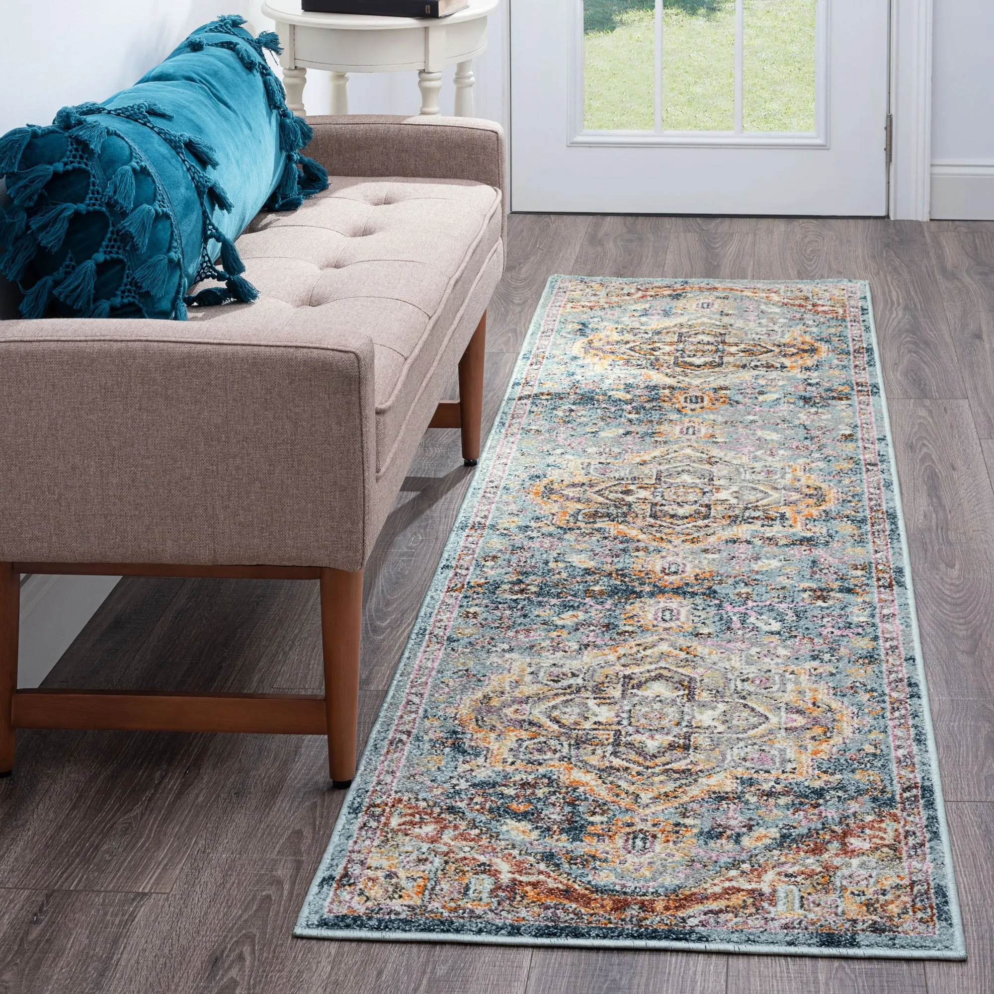 Whitfield Vintage Medallion Indoor Area Rug