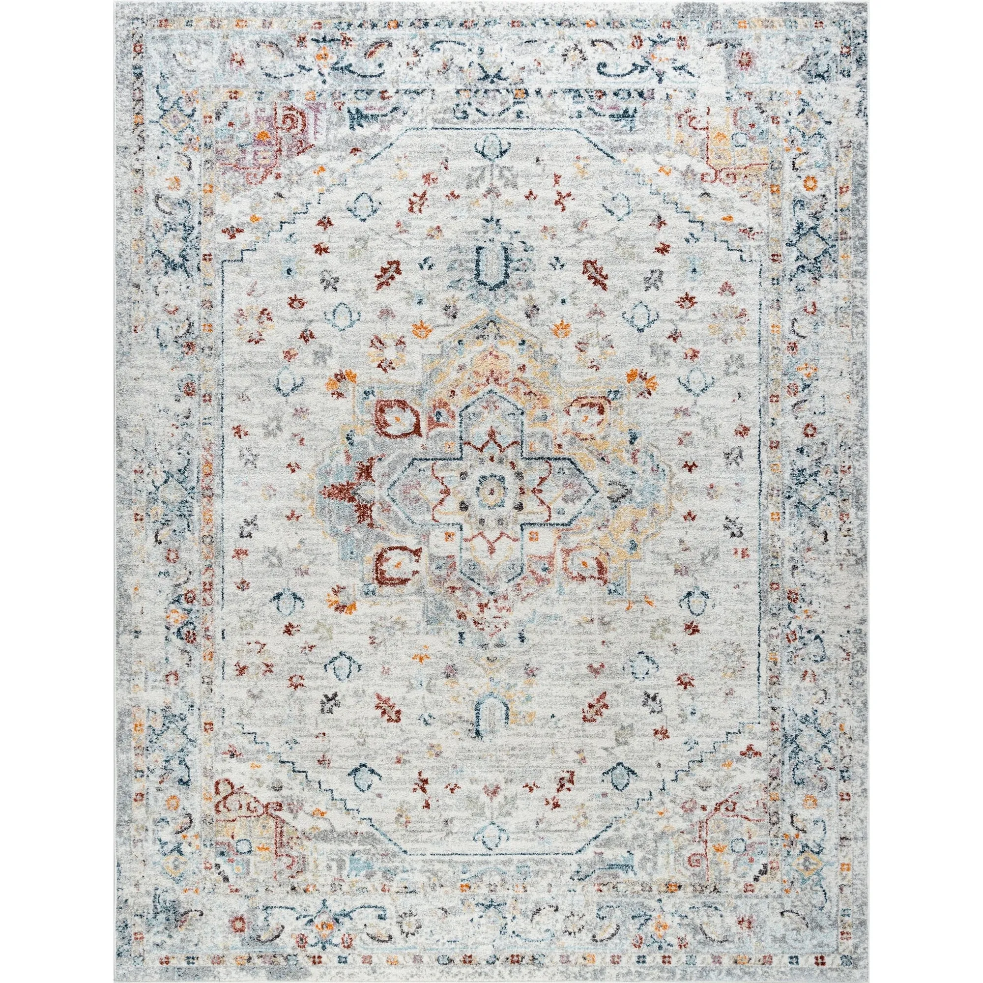 Whitfield Vintage Medallion Indoor Area Rug