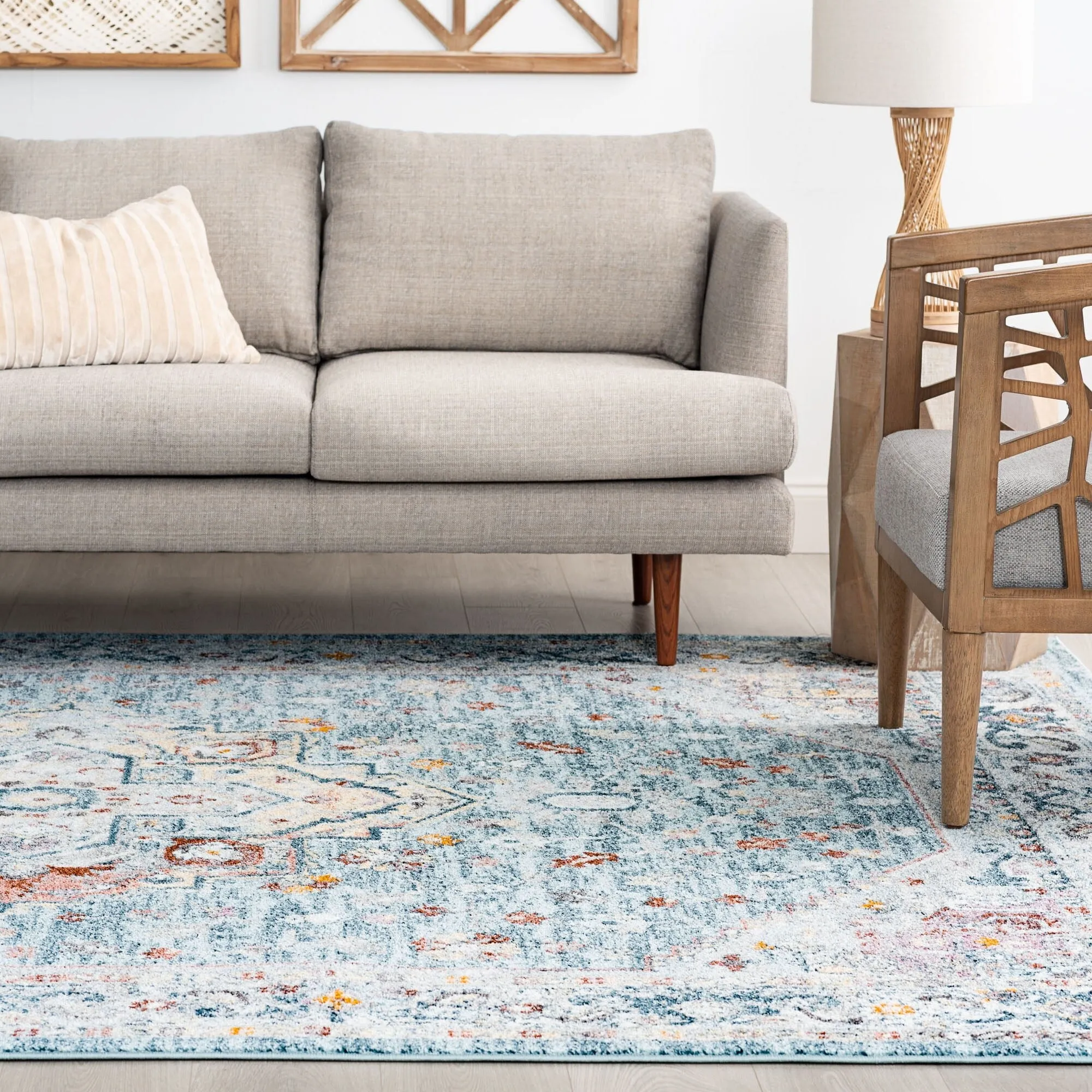 Whitfield Vintage Medallion Indoor Area Rug