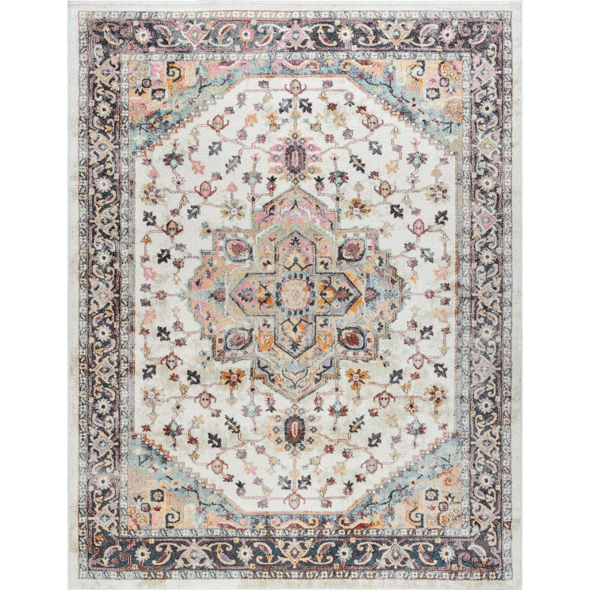 Whitfield Vintage Medallion Indoor Area Rug