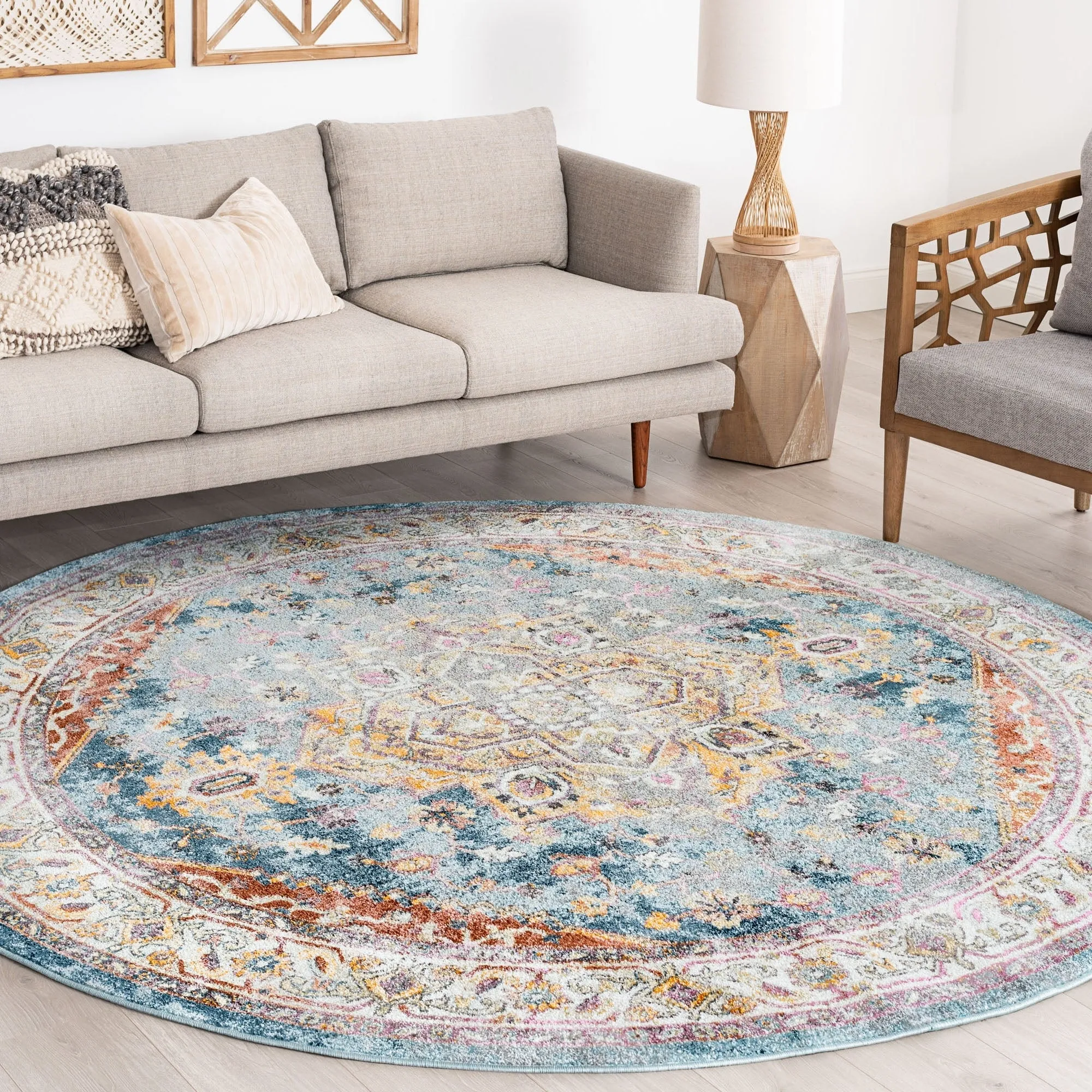 Whitfield Vintage Medallion Indoor Area Rug