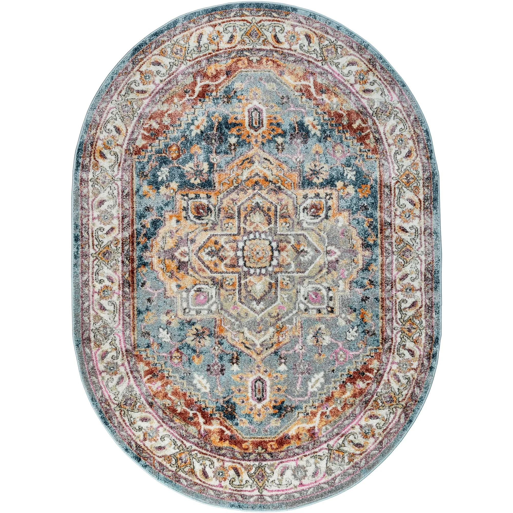 Whitfield Vintage Medallion Indoor Area Rug