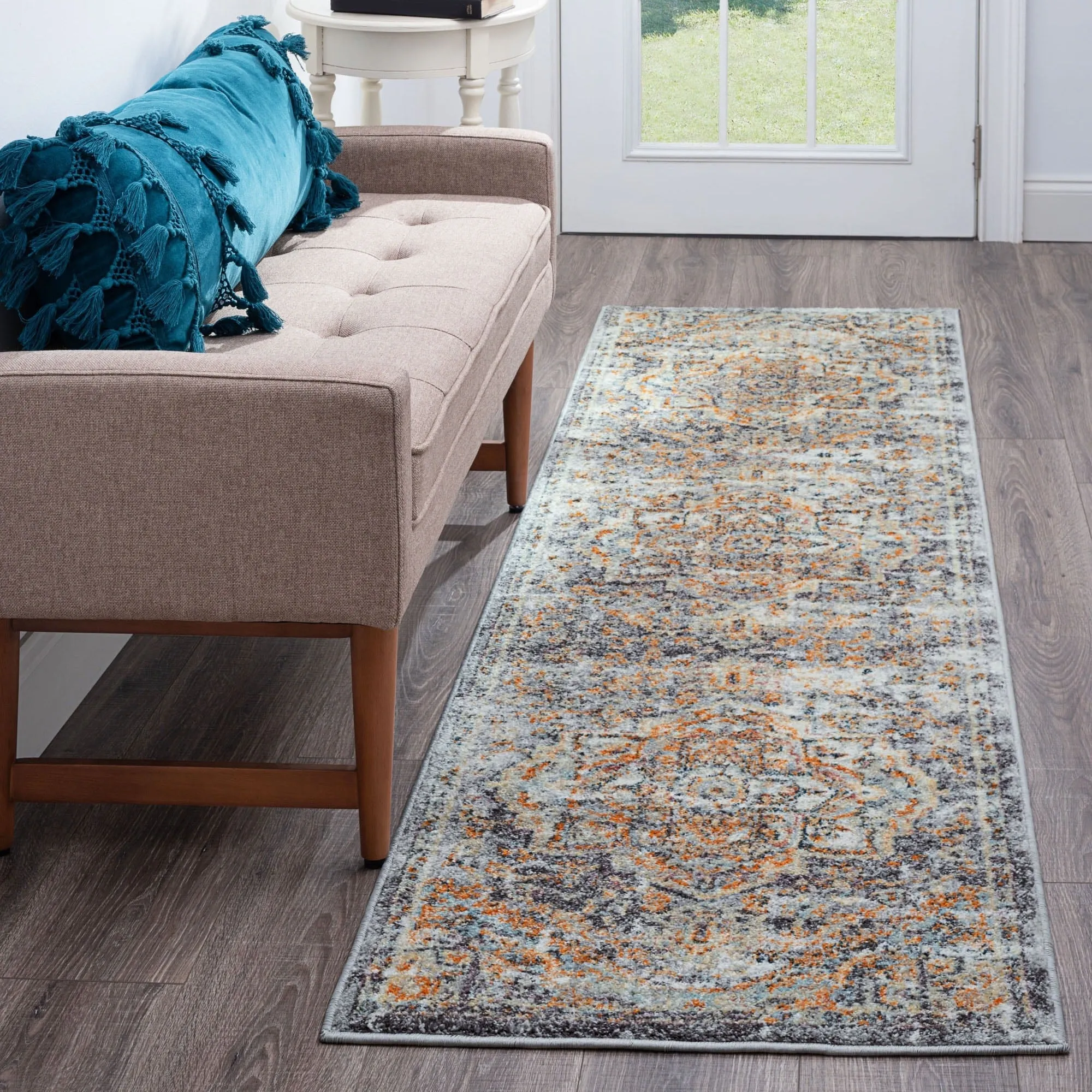 Whitfield Vintage Medallion Indoor Area Rug