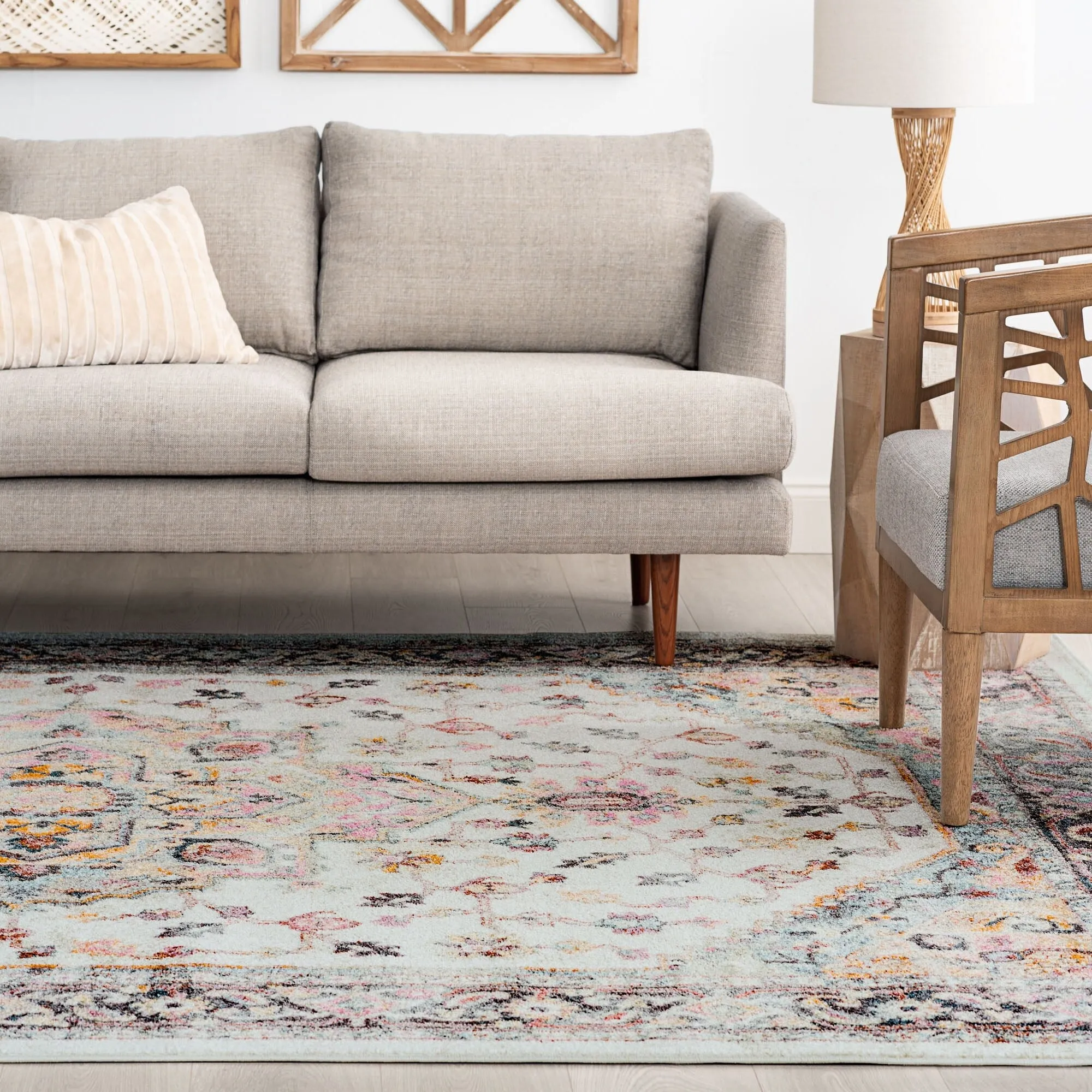 Whitfield Vintage Medallion Indoor Area Rug