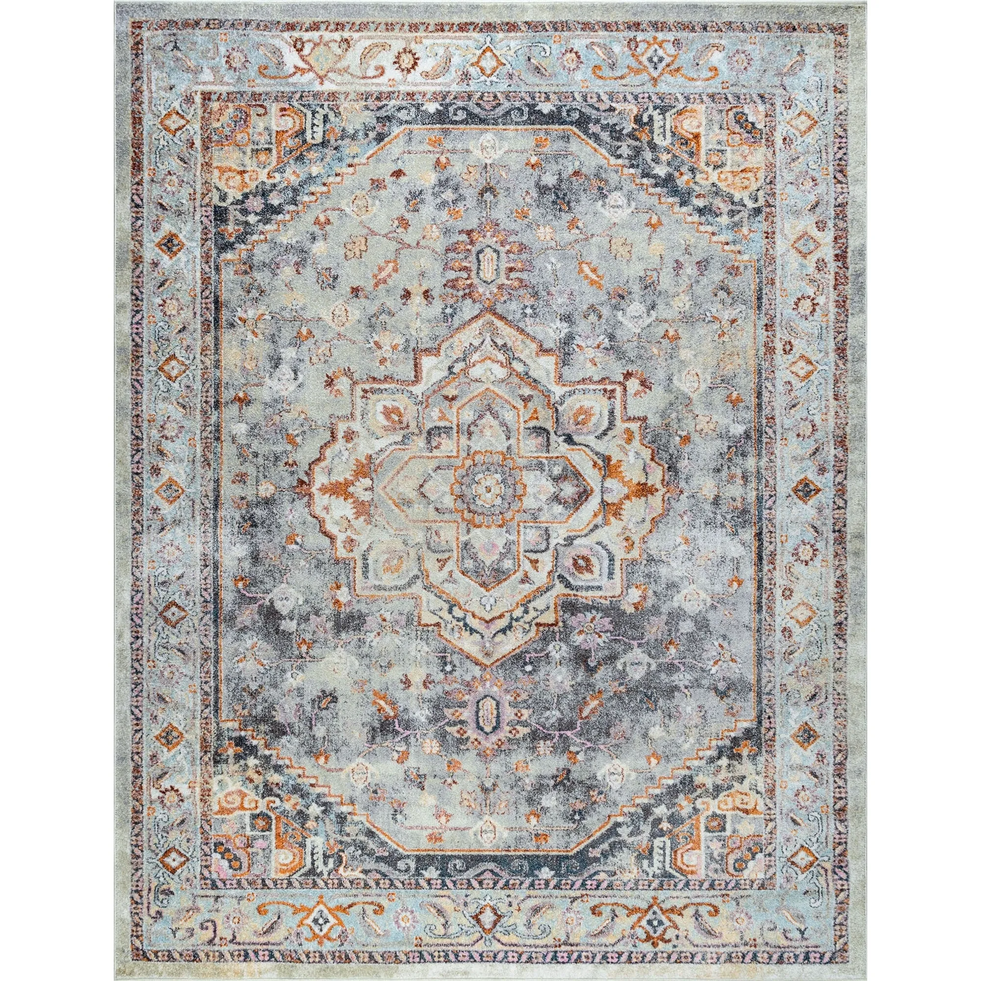 Whitfield Vintage Medallion Indoor Area Rug