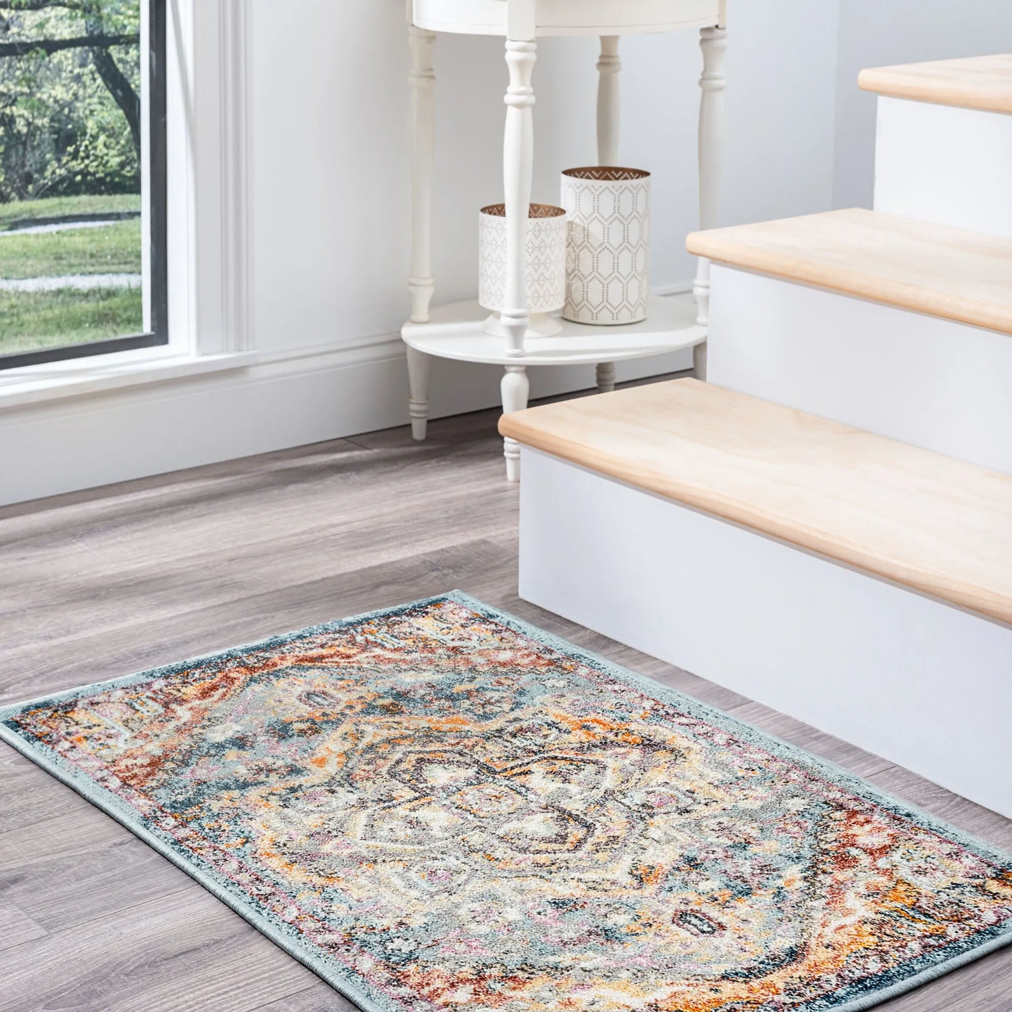 Whitfield Vintage Medallion Indoor Area Rug