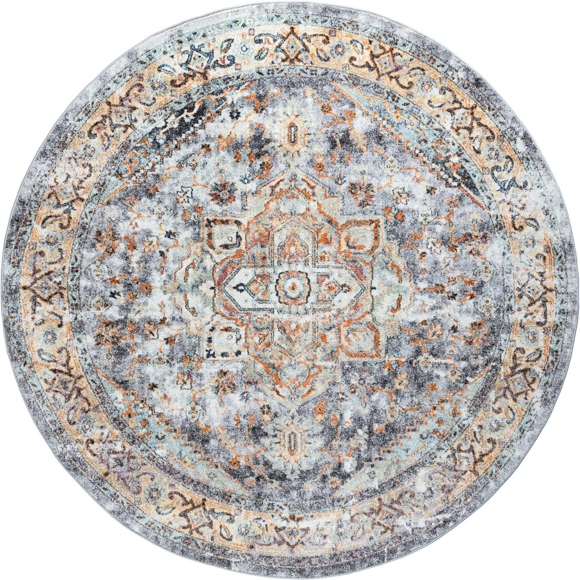 Whitfield Vintage Medallion Indoor Area Rug