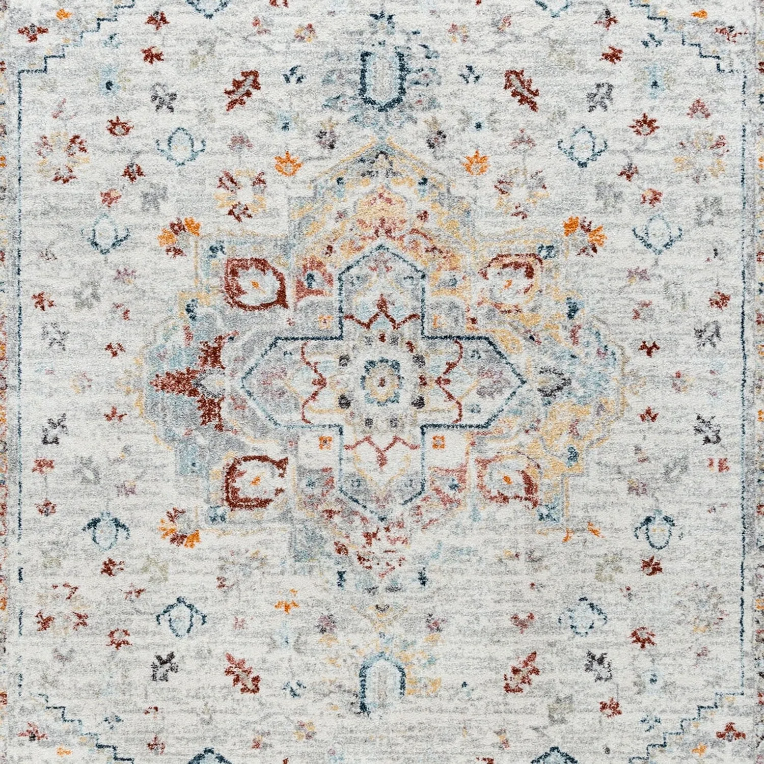 Whitfield Vintage Medallion Indoor Area Rug