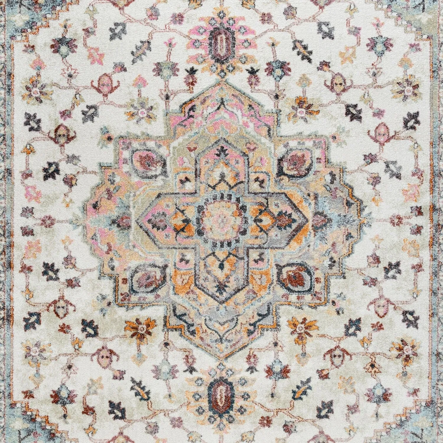 Whitfield Vintage Medallion Indoor Area Rug