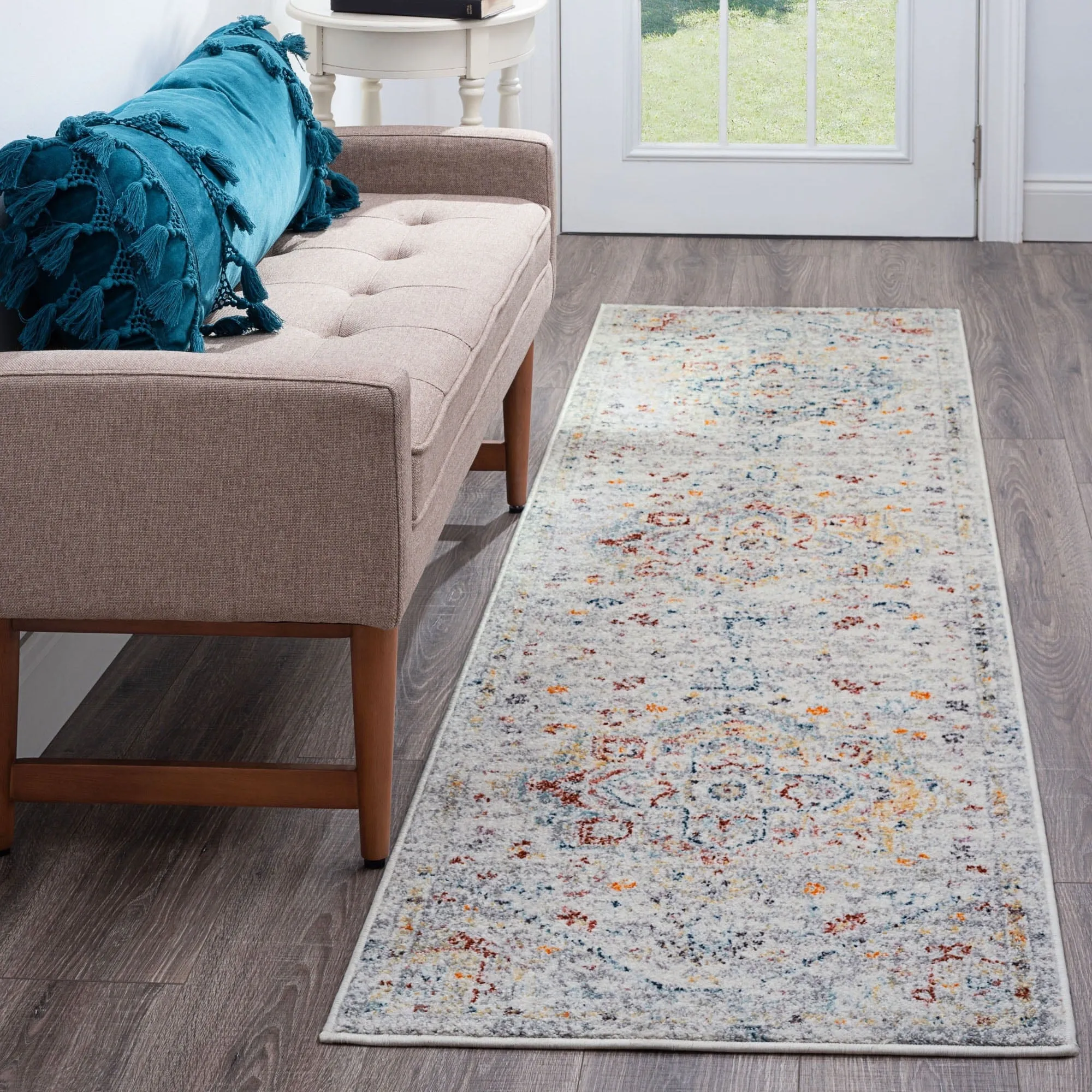 Whitfield Vintage Medallion Indoor Area Rug