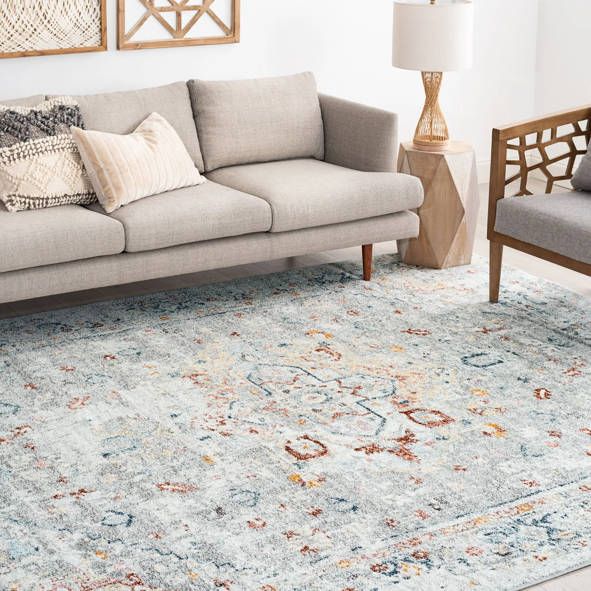 Whitfield Vintage Medallion Indoor Area Rug