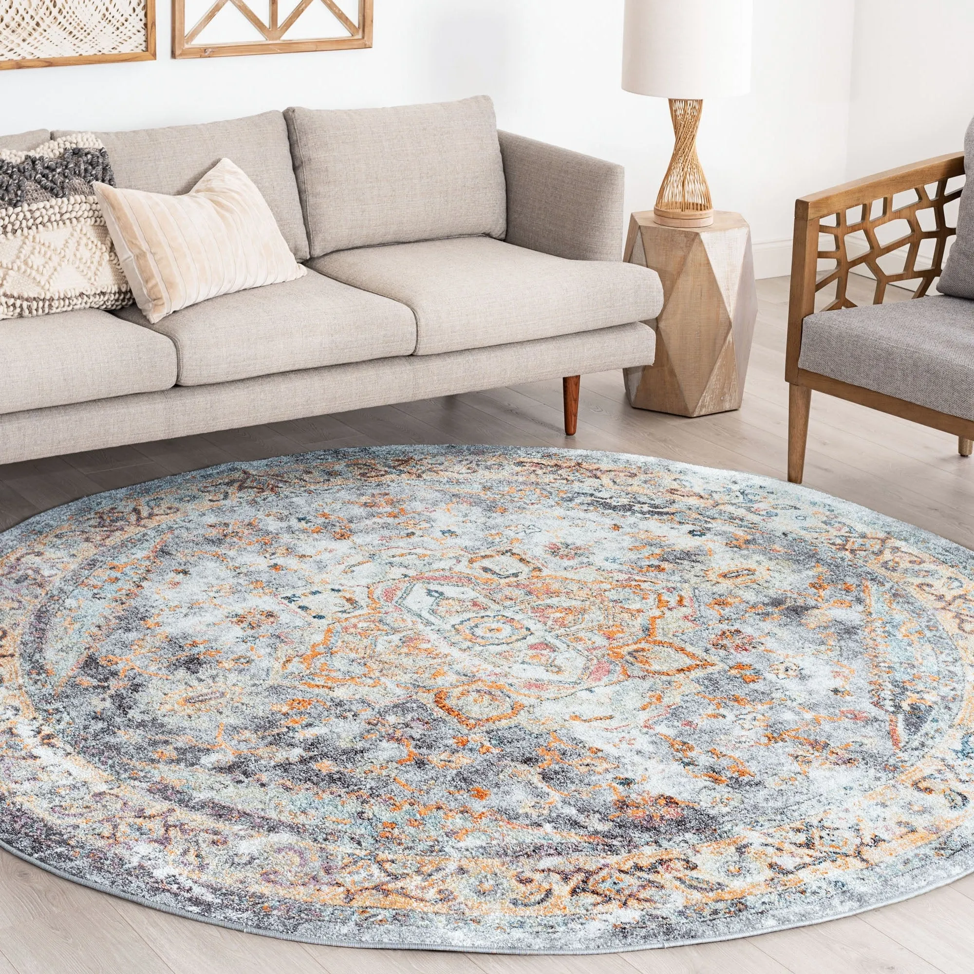 Whitfield Vintage Medallion Indoor Area Rug