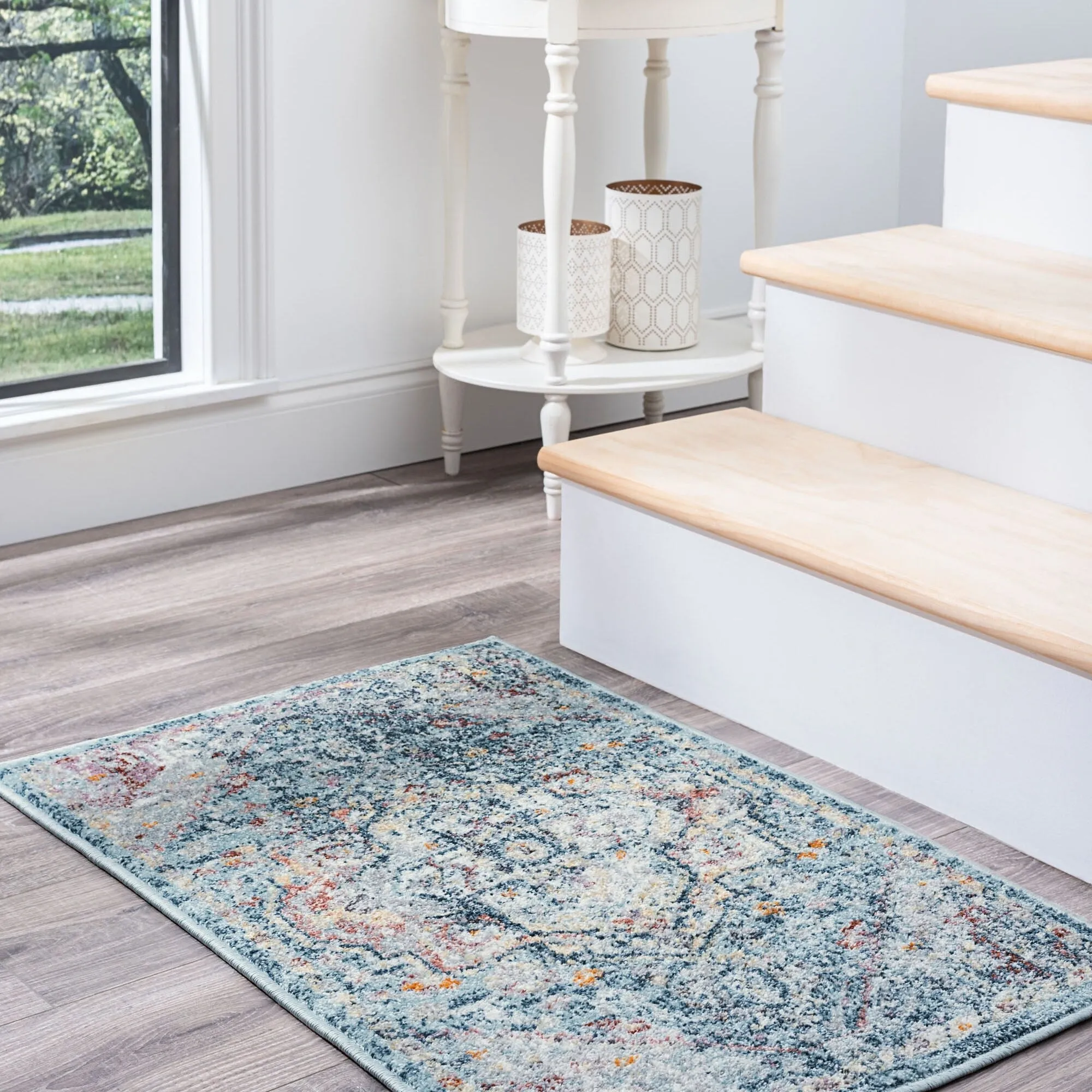 Whitfield Vintage Medallion Indoor Area Rug