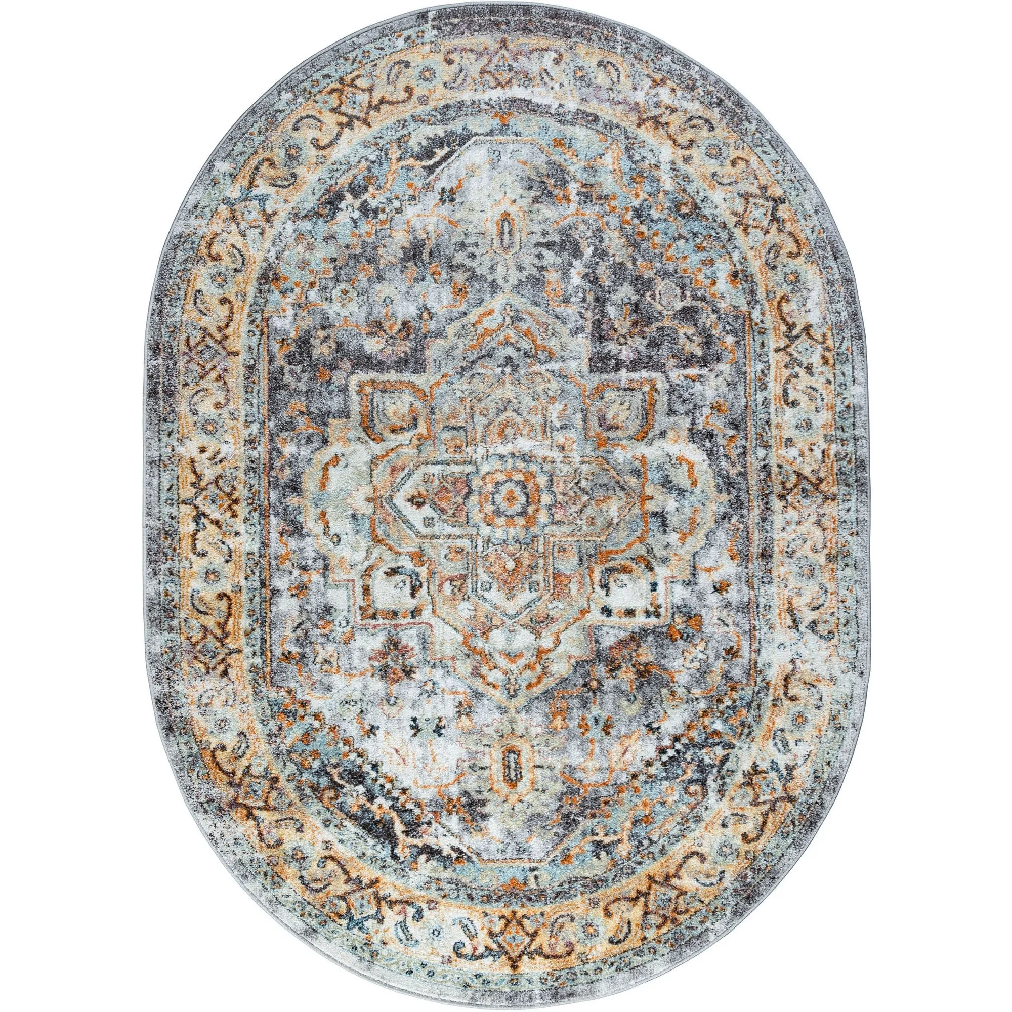 Whitfield Vintage Medallion Indoor Area Rug