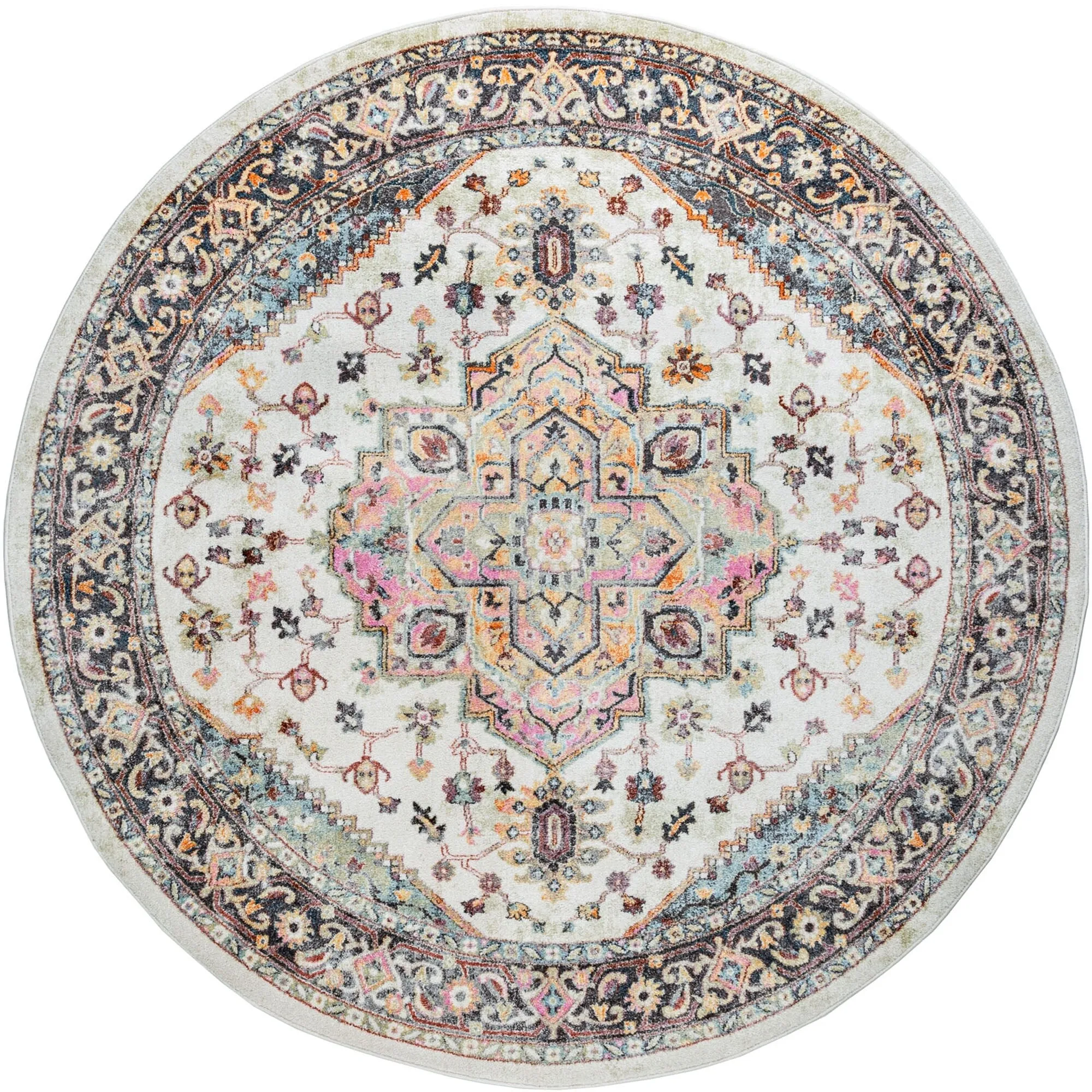 Whitfield Vintage Medallion Indoor Area Rug