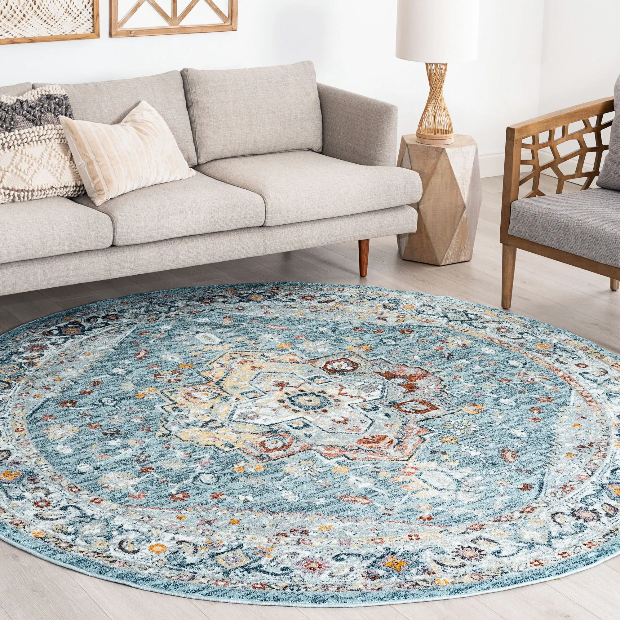 Whitfield Vintage Medallion Indoor Area Rug