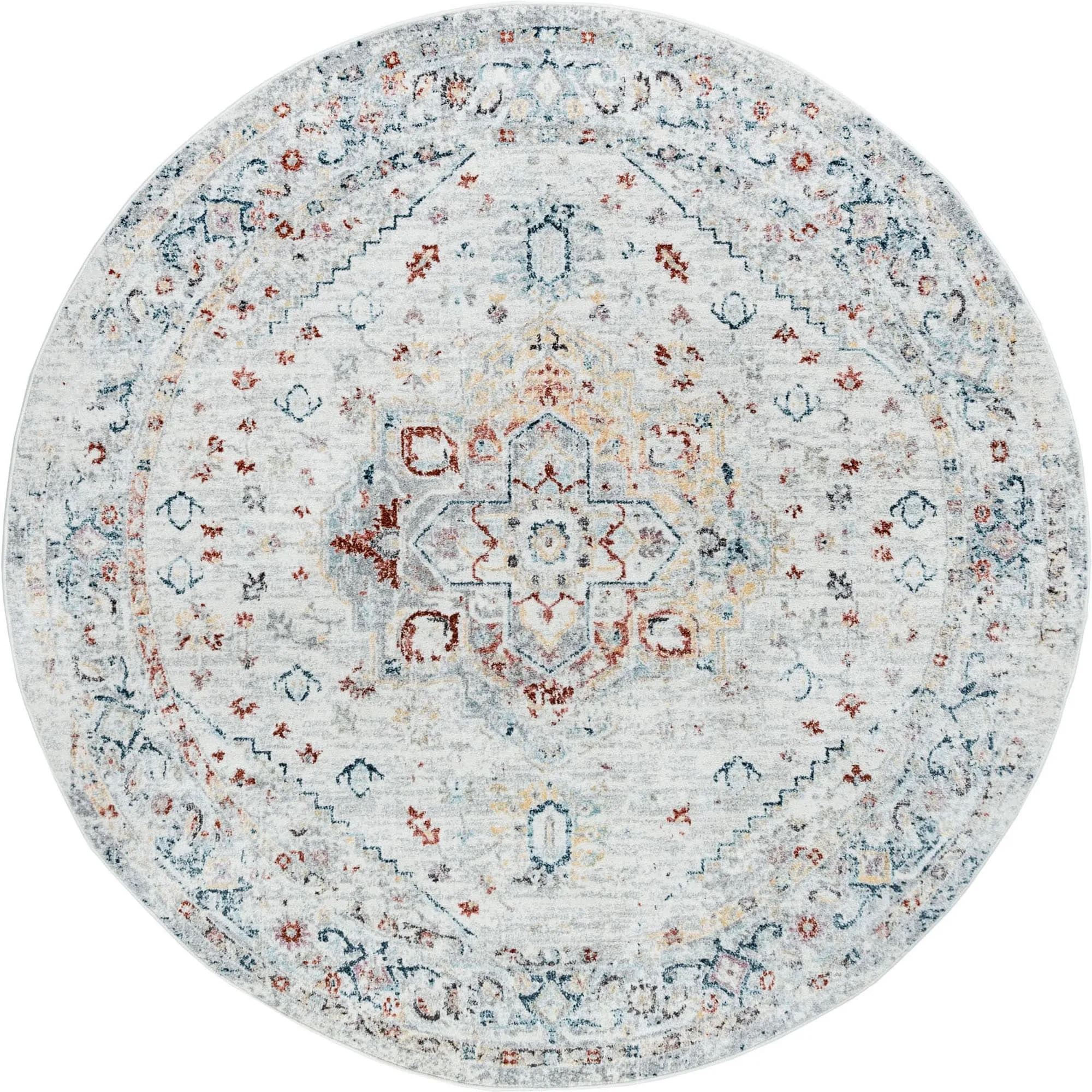 Whitfield Vintage Medallion Indoor Area Rug