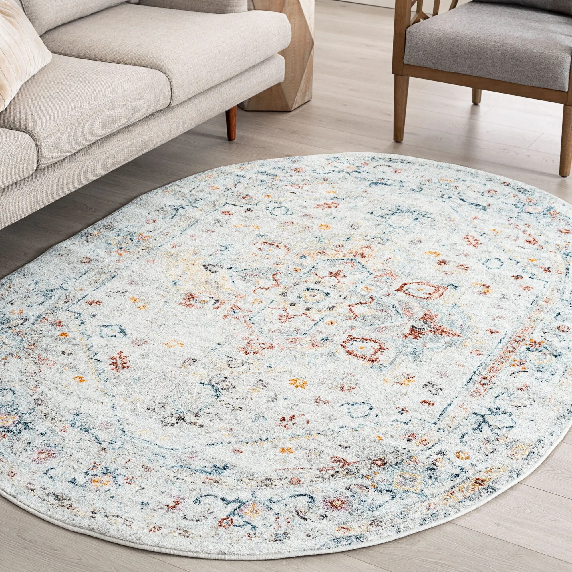 Whitfield Vintage Medallion Indoor Area Rug