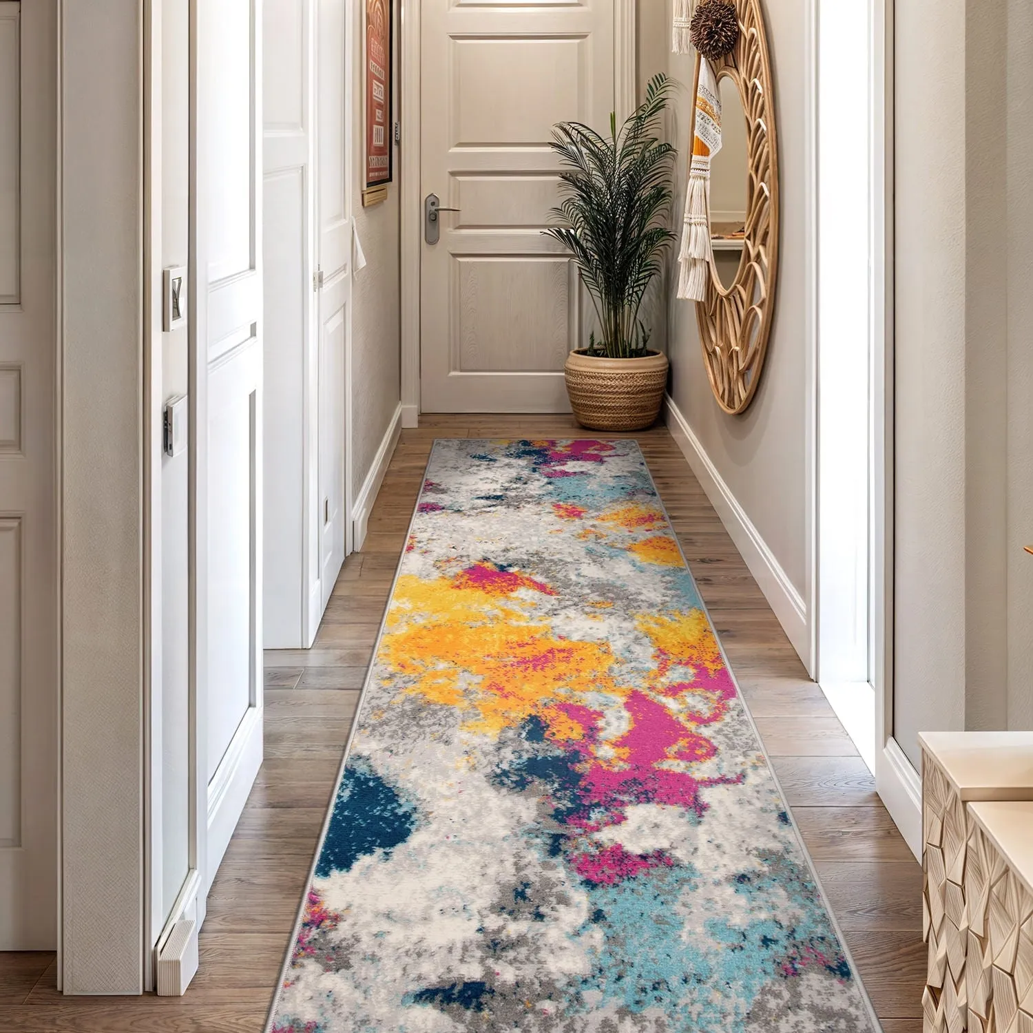 World Rug Gallery Abstract Contemporary Area Rug