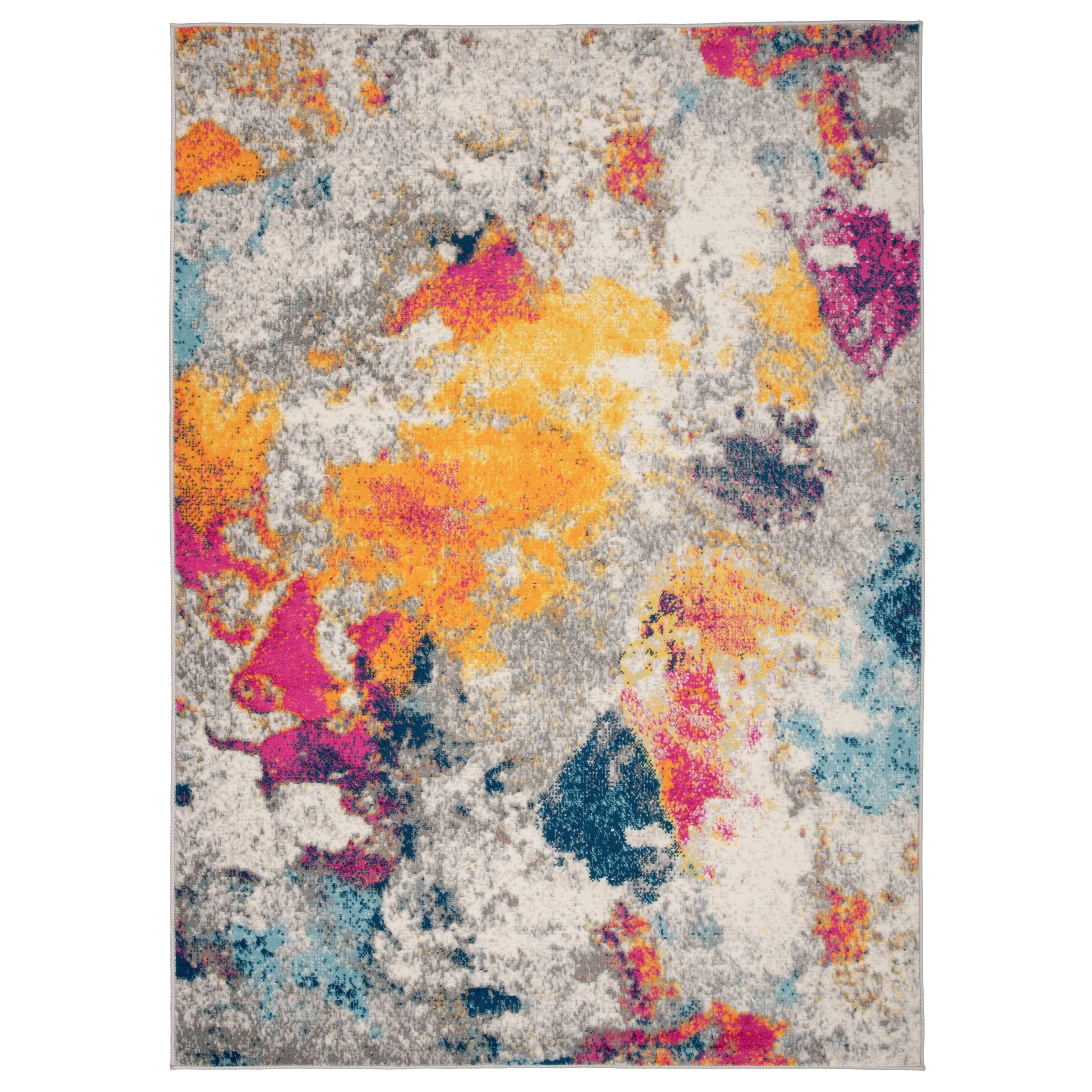 World Rug Gallery Abstract Contemporary Area Rug
