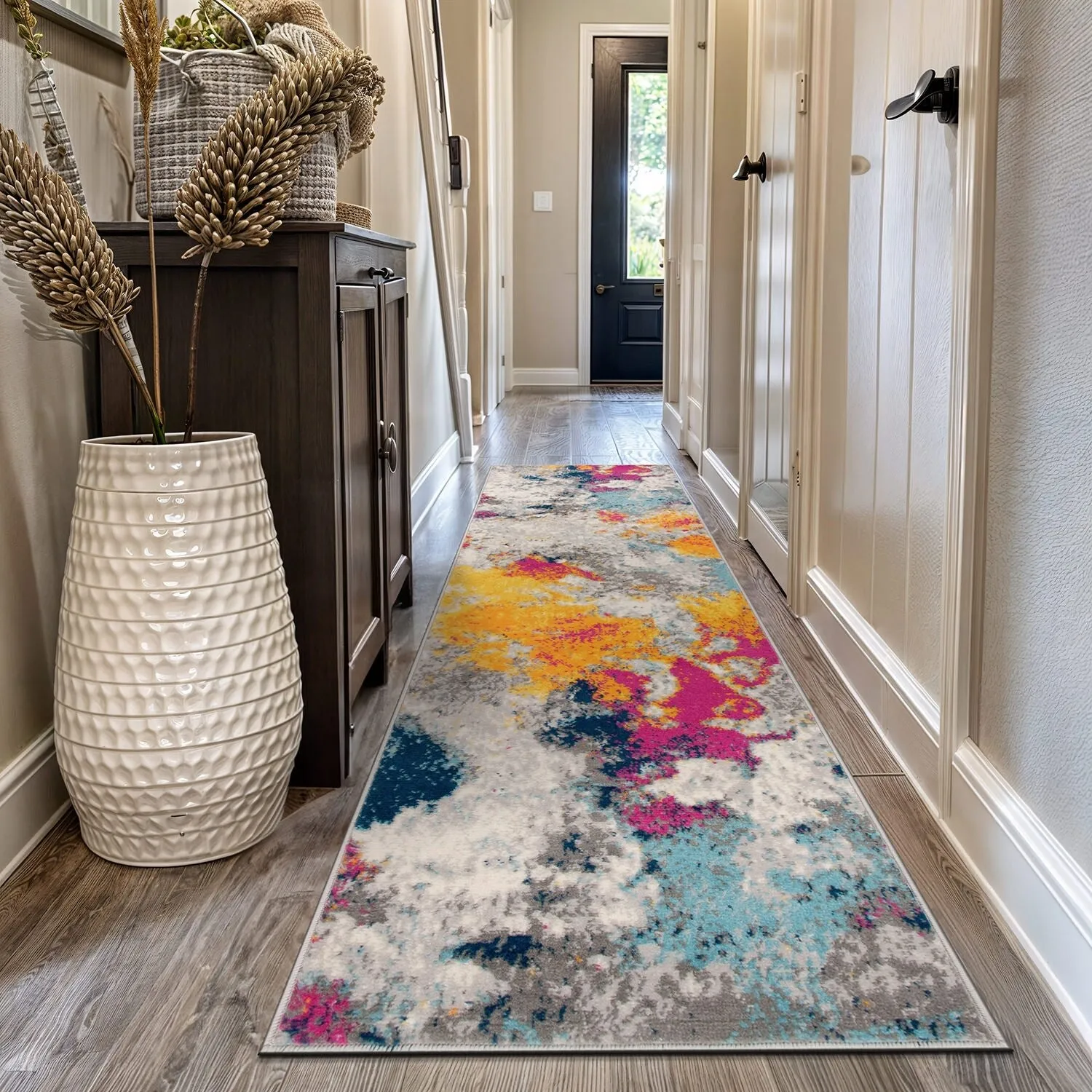 World Rug Gallery Abstract Contemporary Area Rug