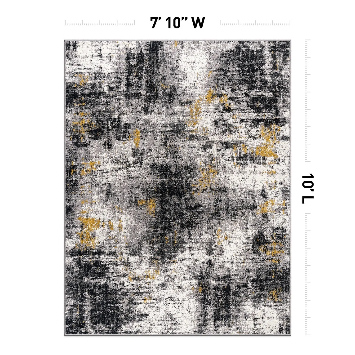 World Rug Gallery Adare Contemporary Abstract Area Rug