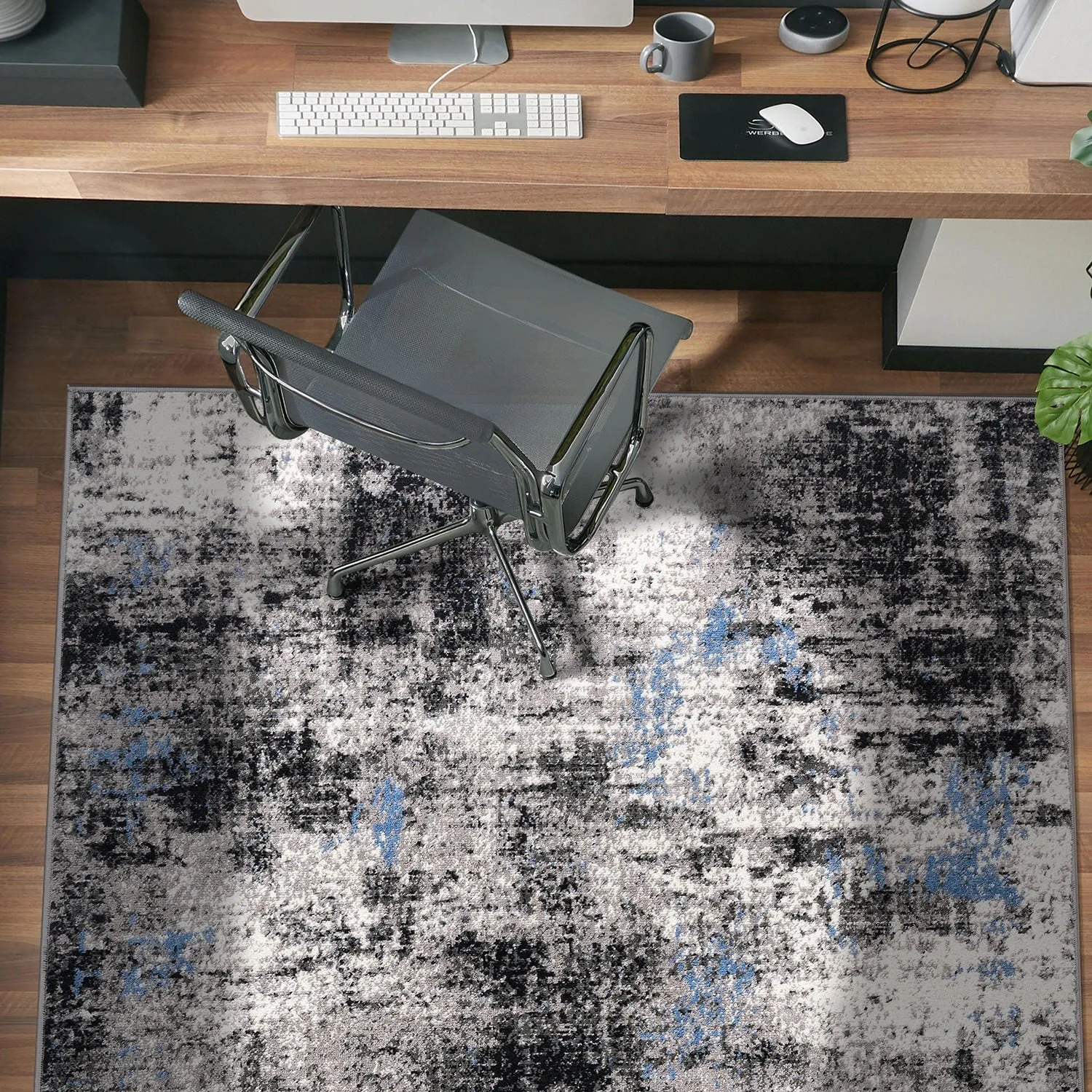 World Rug Gallery Adare Contemporary Abstract Area Rug