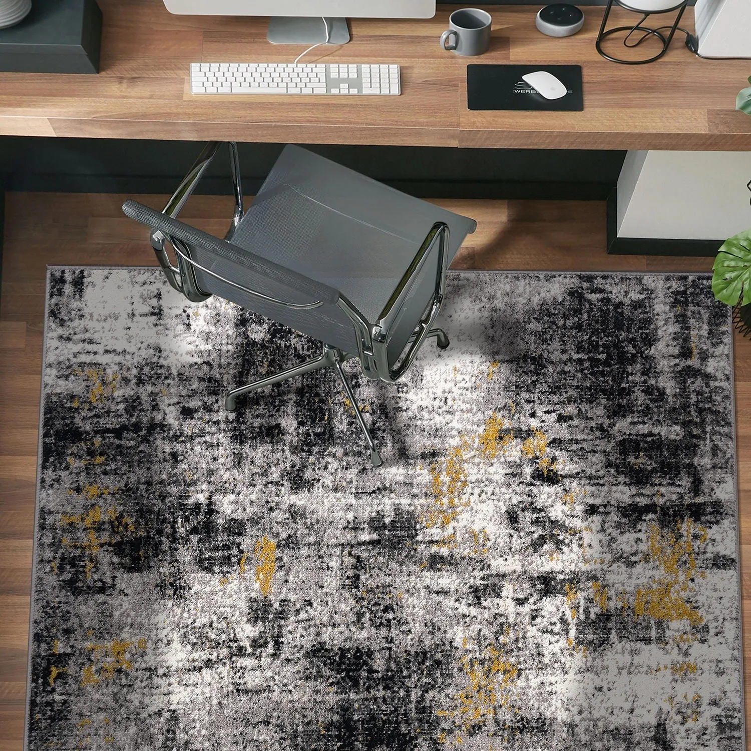 World Rug Gallery Adare Contemporary Abstract Area Rug