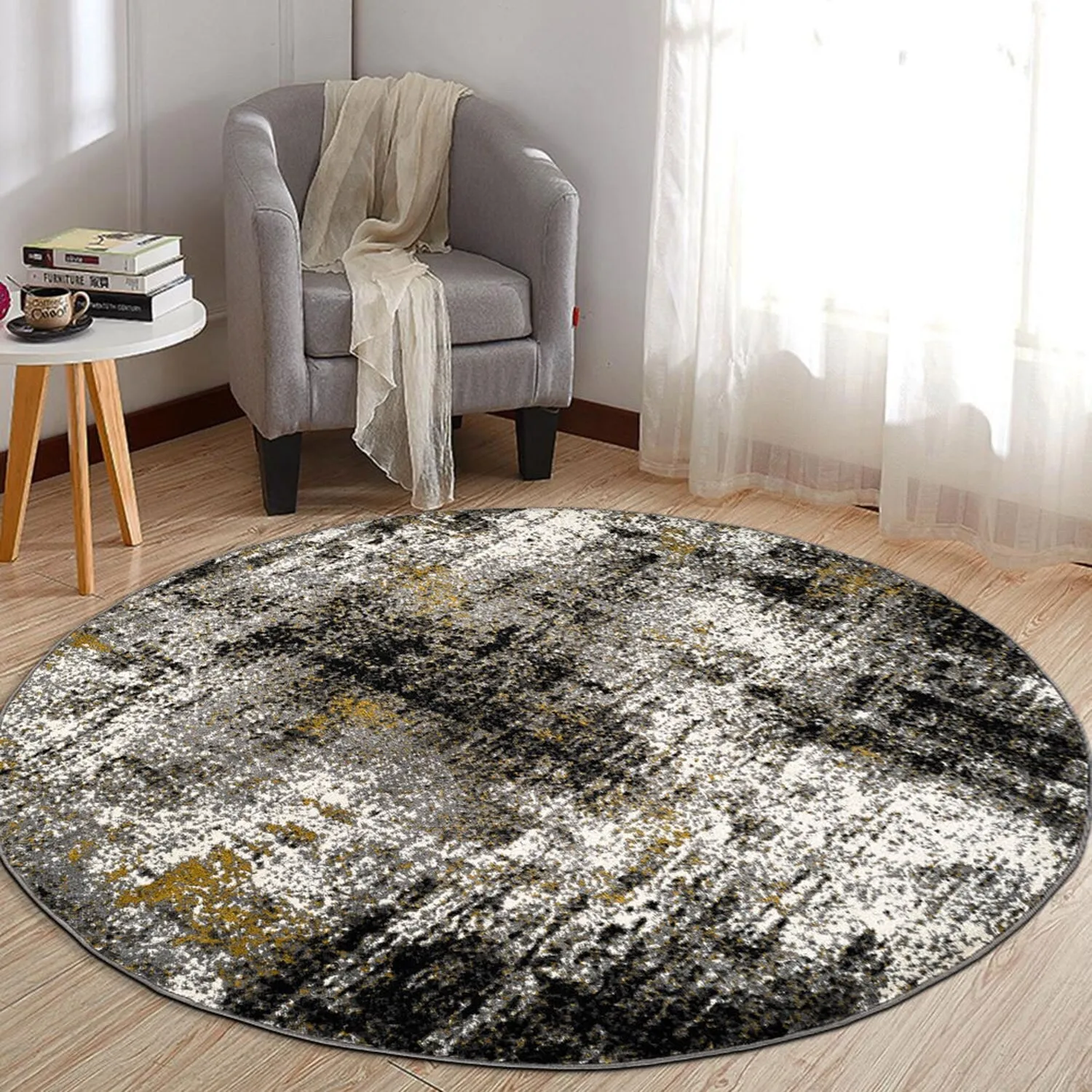 World Rug Gallery Adare Contemporary Abstract Area Rug