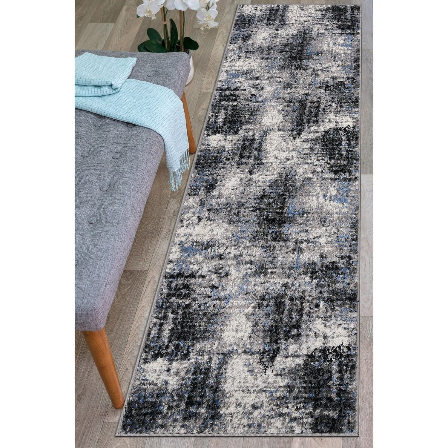 World Rug Gallery Adare Contemporary Abstract Area Rug
