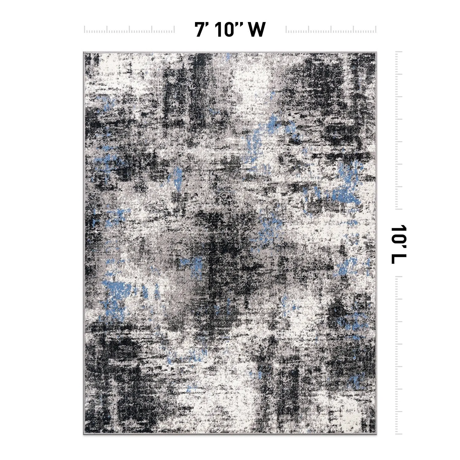 World Rug Gallery Adare Contemporary Abstract Area Rug