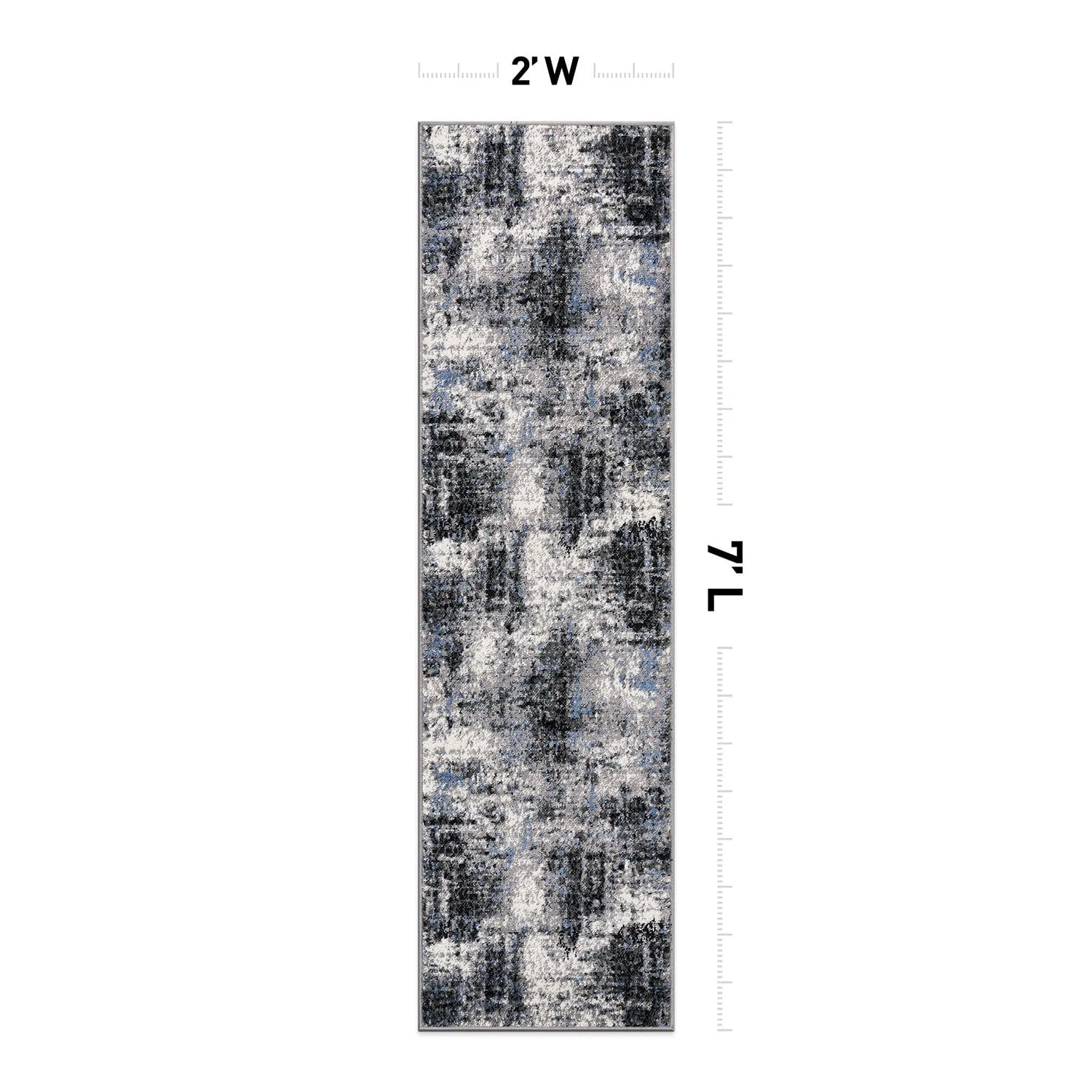 World Rug Gallery Adare Contemporary Abstract Area Rug