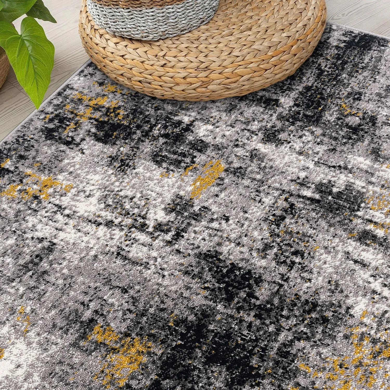 World Rug Gallery Adare Contemporary Abstract Area Rug