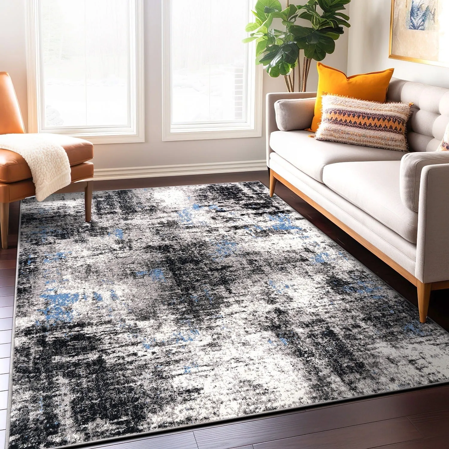 World Rug Gallery Adare Contemporary Abstract Area Rug