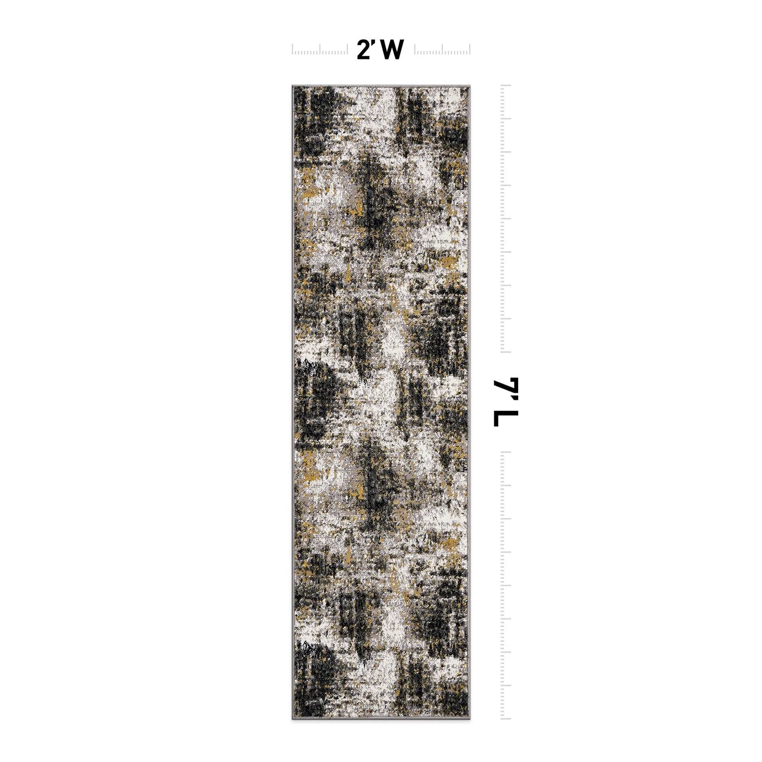 World Rug Gallery Adare Contemporary Abstract Area Rug