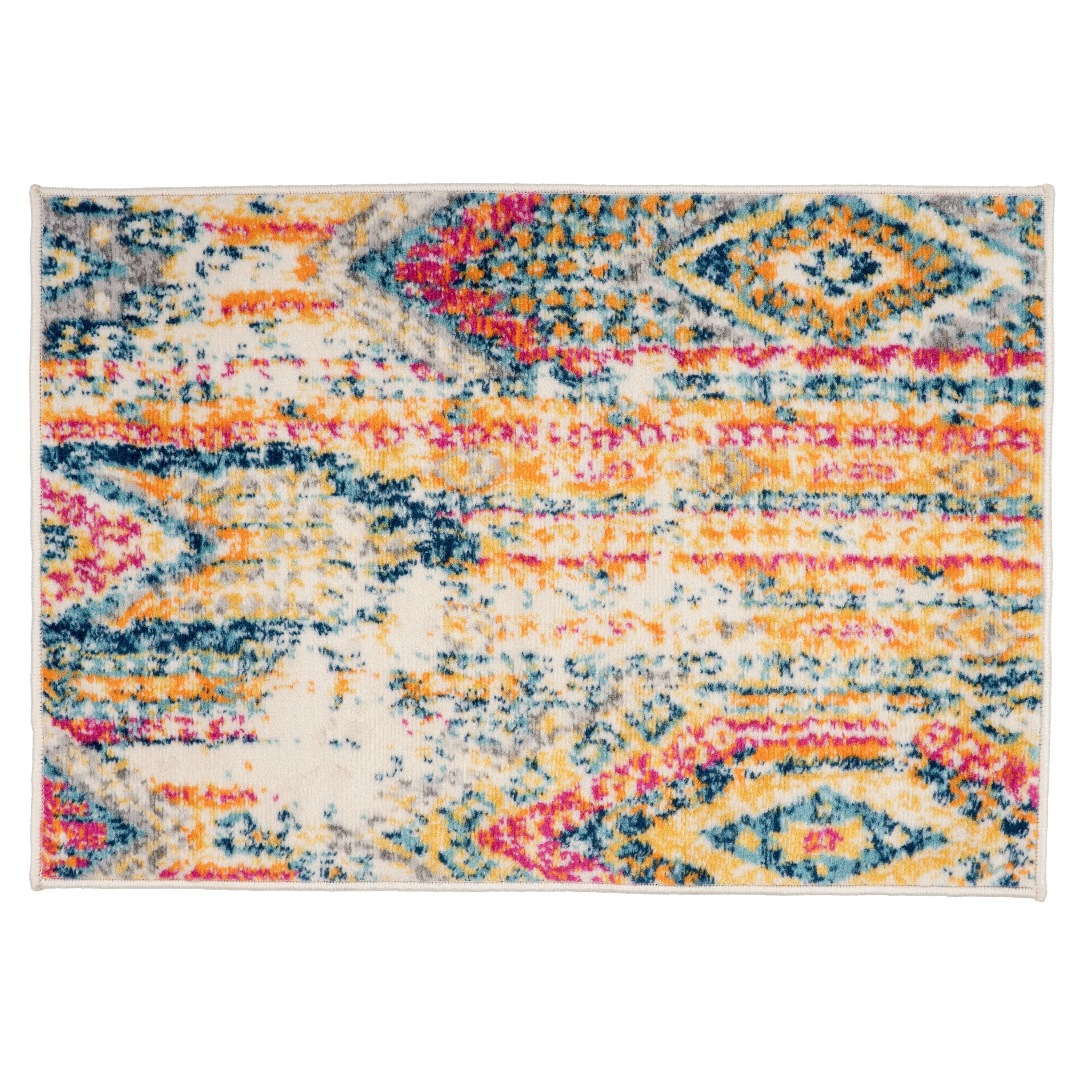 World Rug Gallery Bohemian Geometric Modern Area Rug