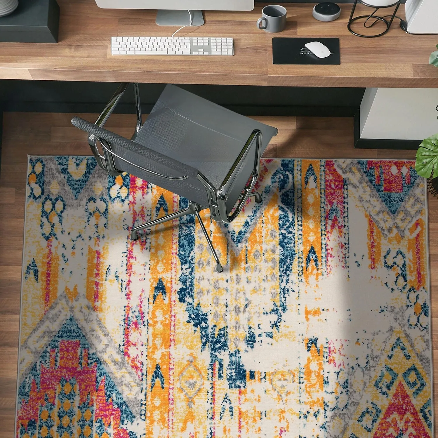 World Rug Gallery Bohemian Geometric Modern Area Rug