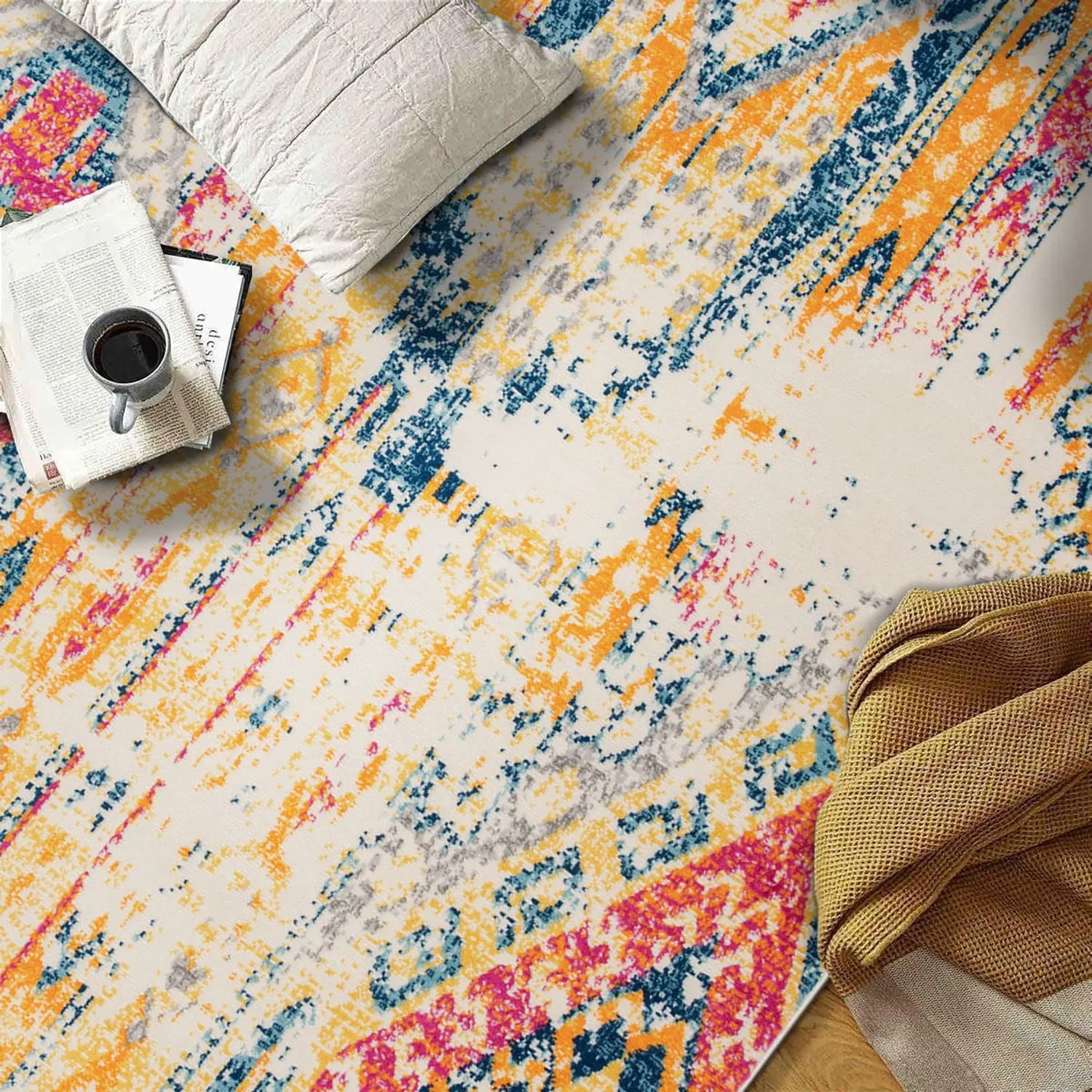 World Rug Gallery Bohemian Geometric Modern Area Rug