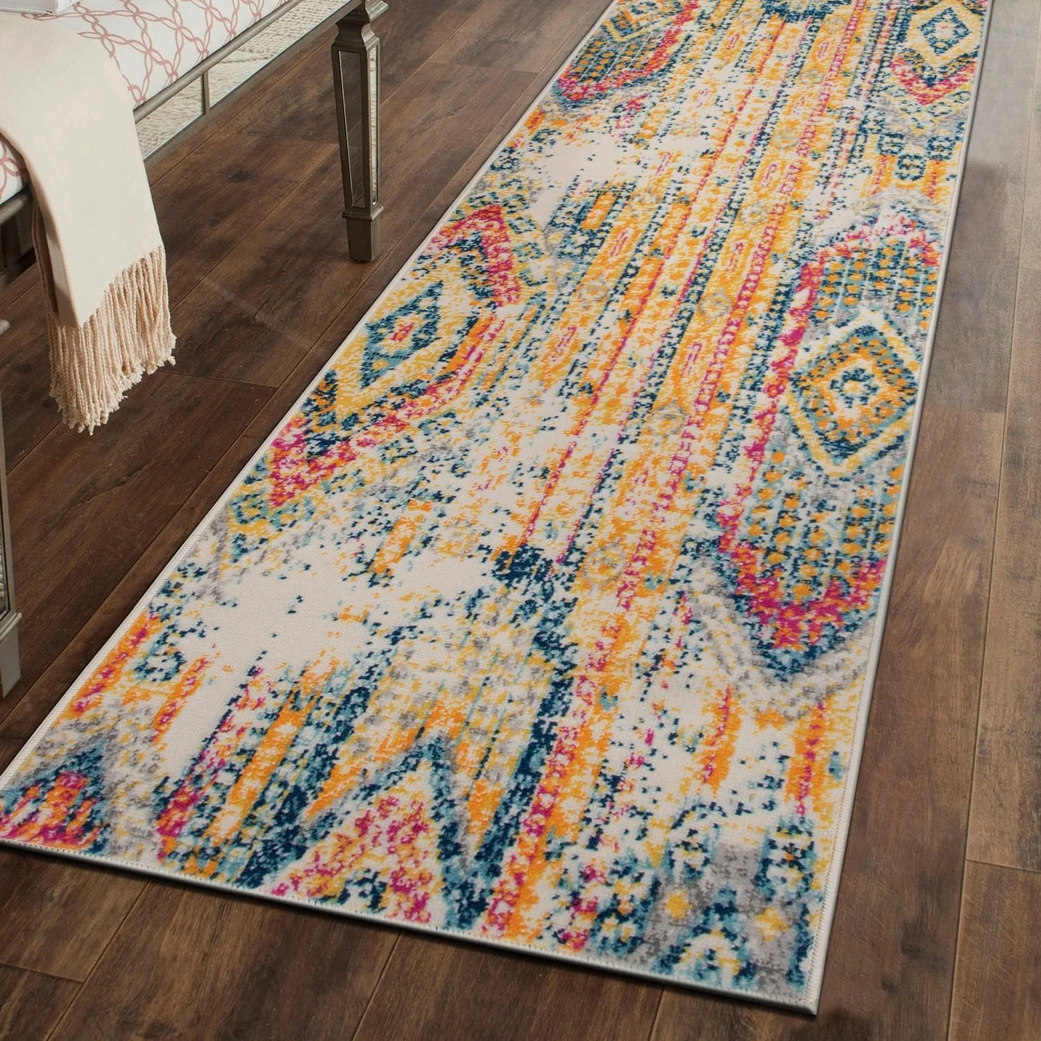 World Rug Gallery Bohemian Geometric Modern Area Rug