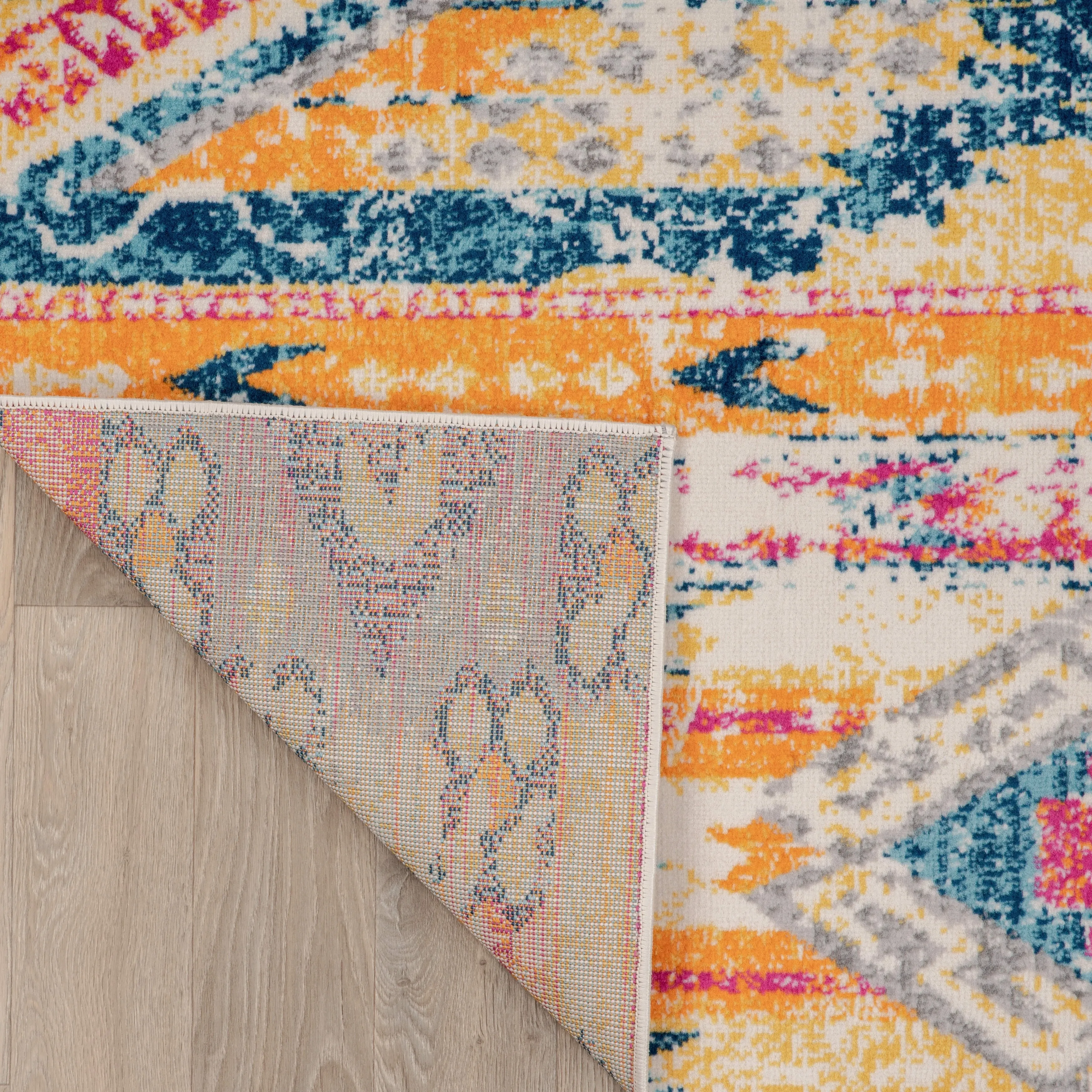 World Rug Gallery Bohemian Geometric Modern Area Rug