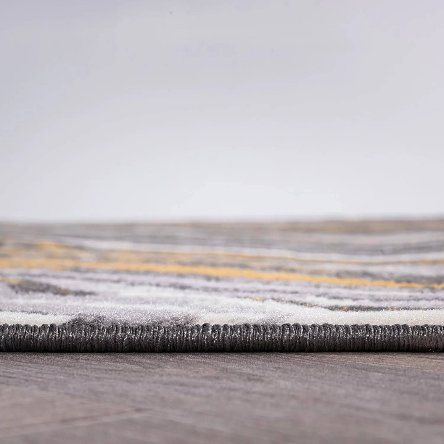 World Rug Gallery Contemporary Abstract Swirl Area Rug